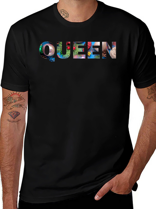 Queen Festive Graphic Print T-Shirt
