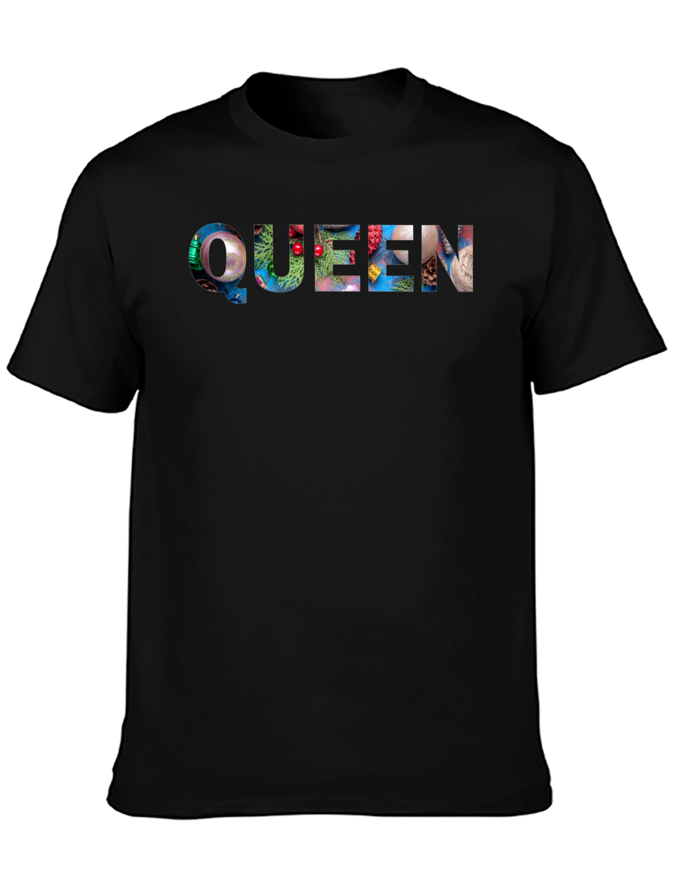 Queen Festive Graphic Print T-Shirt
