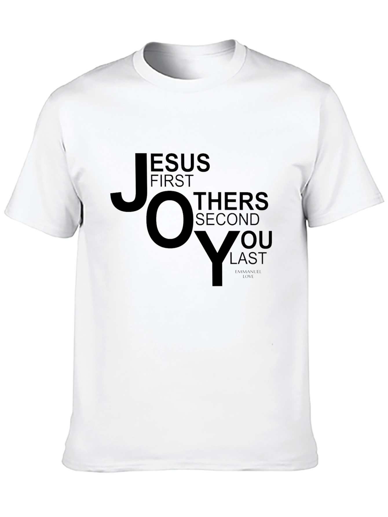 Jesus Others You T-Shirt - Christian JOY Black Tee