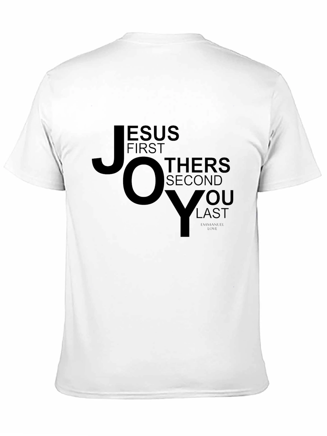 Jesus Others You T-Shirt - Christian JOY Black Tee