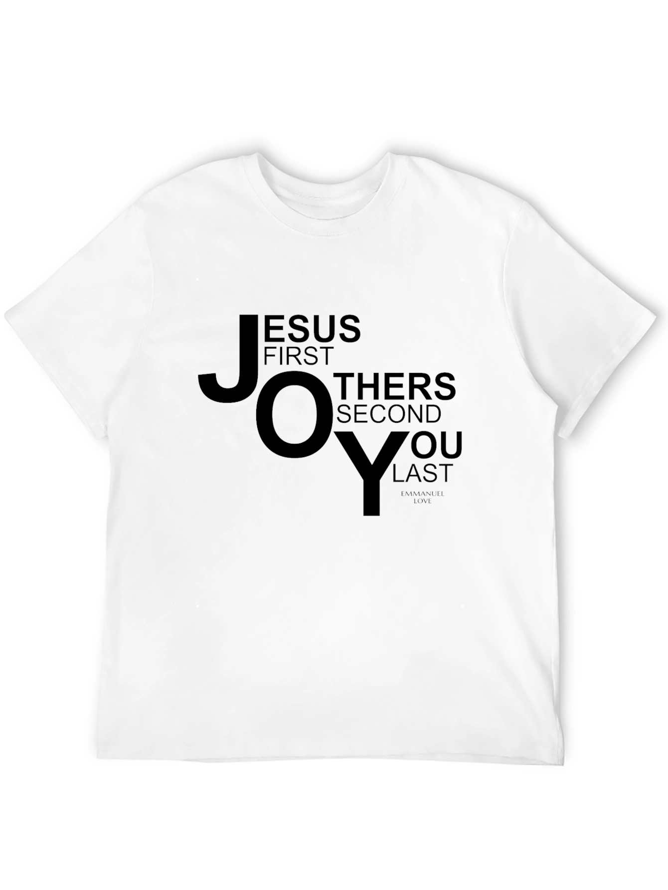 Jesus Others You T-Shirt - Christian JOY Black Tee