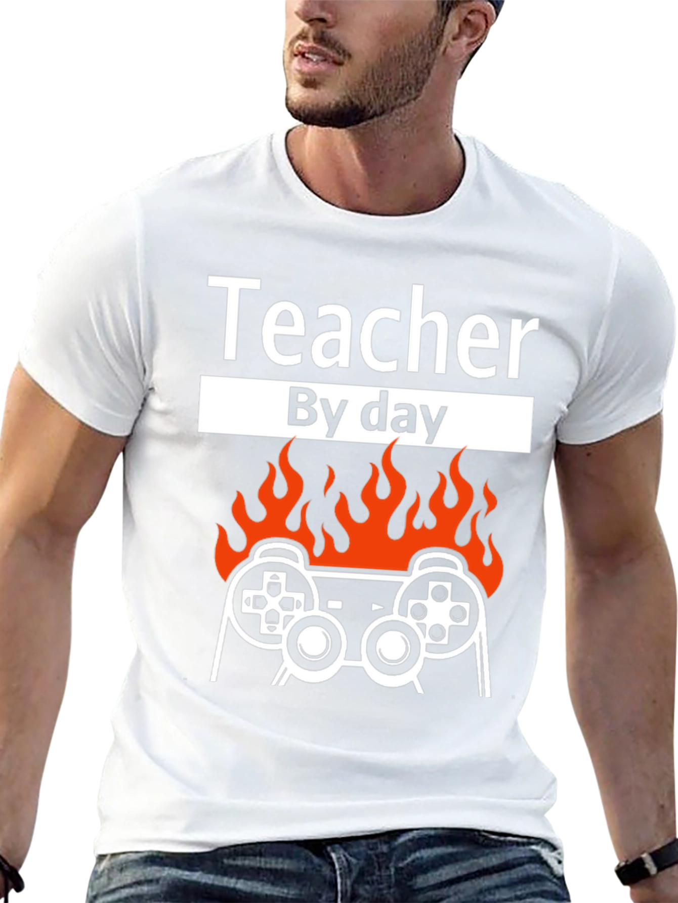 Teacher By Day Gamer By Night T-Shirt