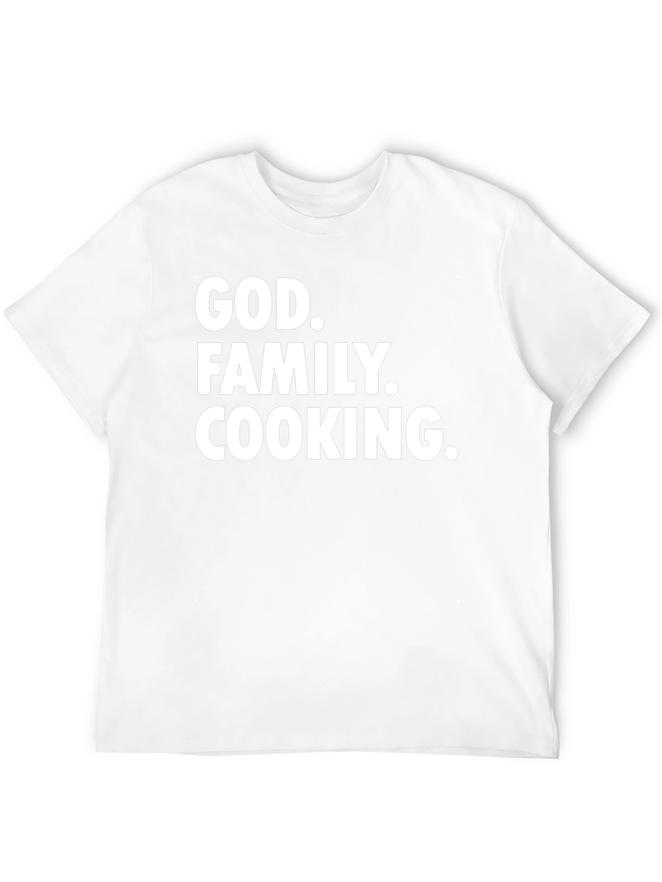 God Family Cooking T-Shirt - Black Tee