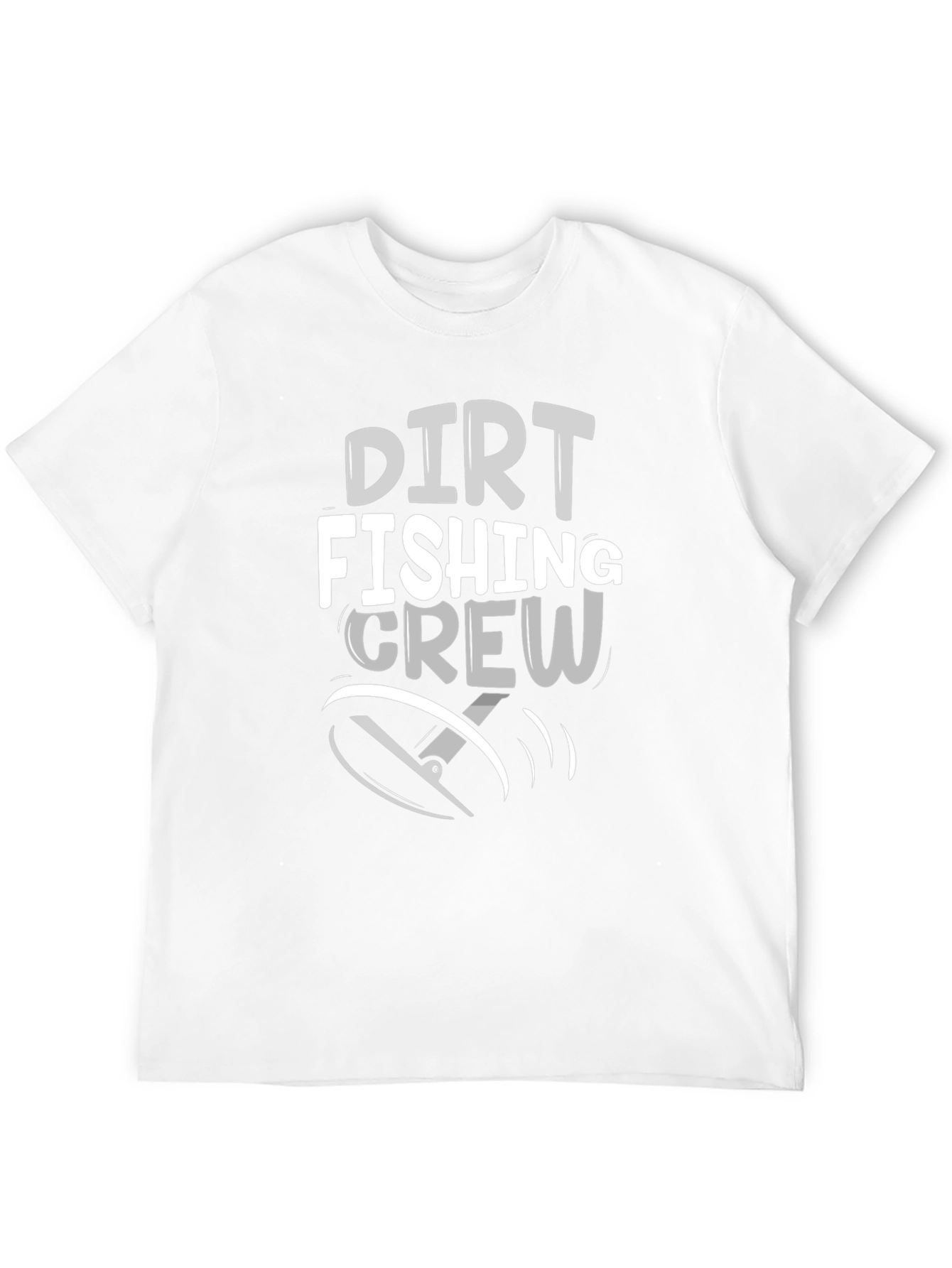 Dirt Fishing Crew Metal Detecting T-Shirt