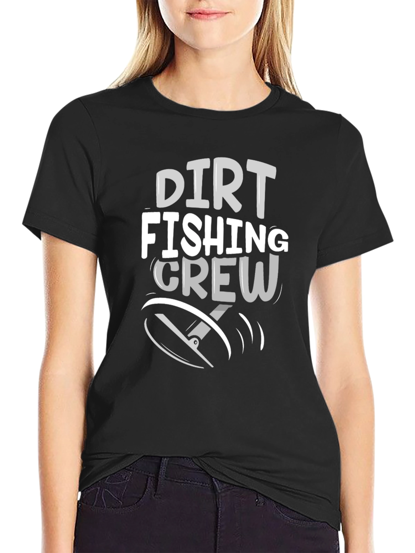 Dirt Fishing Crew Metal Detecting T-Shirt