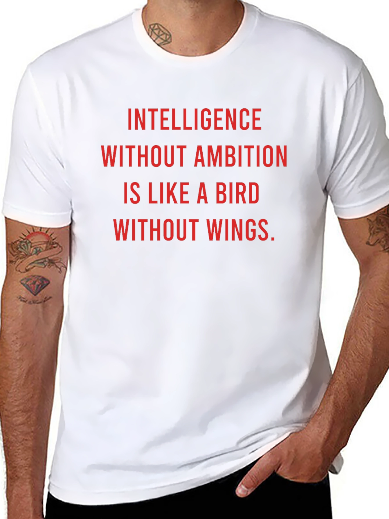 Intelligence Without Ambition T-Shirt