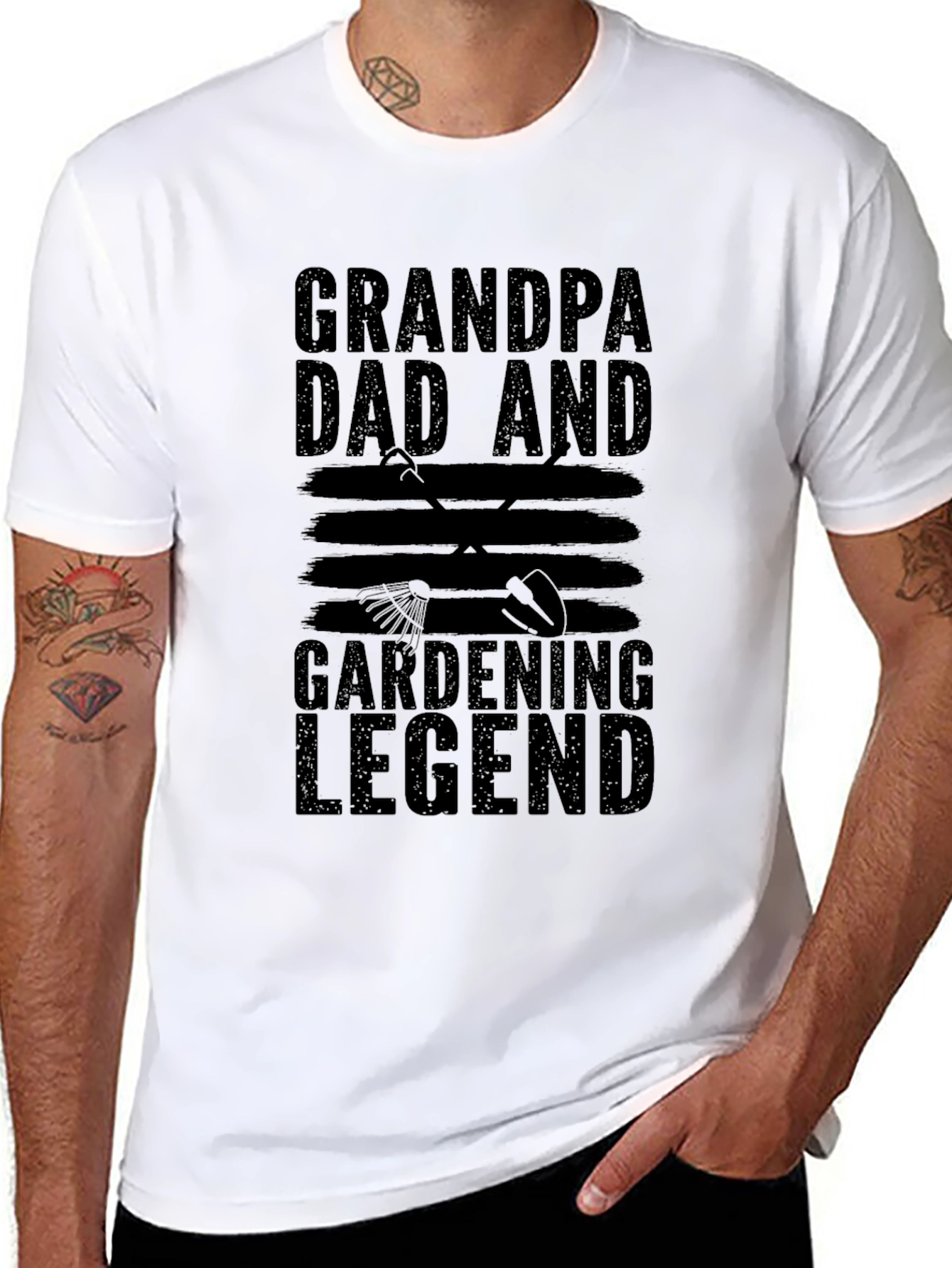 Grandpa Dad Gardening Legend T-Shirt