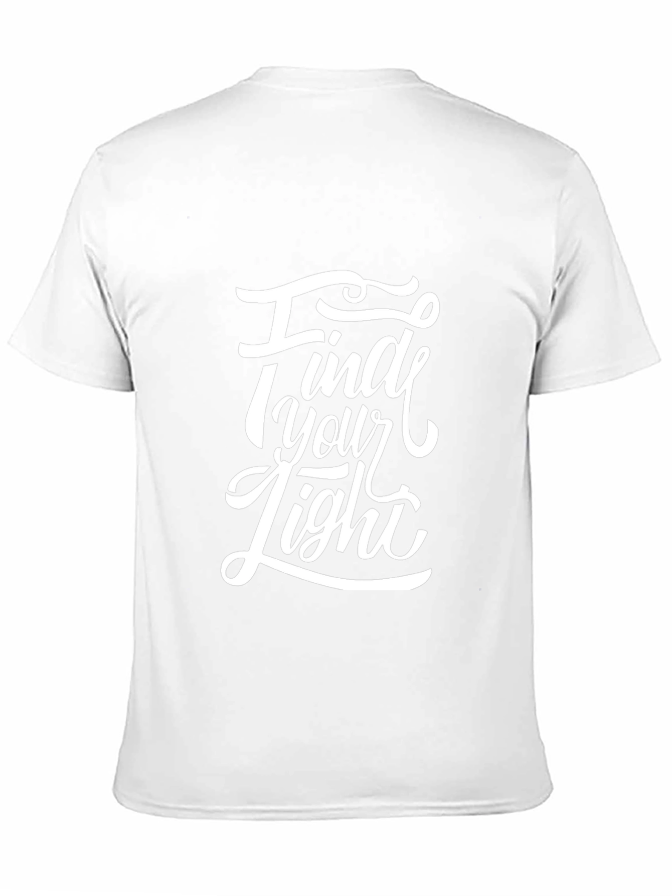 Find Your Light Graphic Tee - Stylish Black T-Shirt