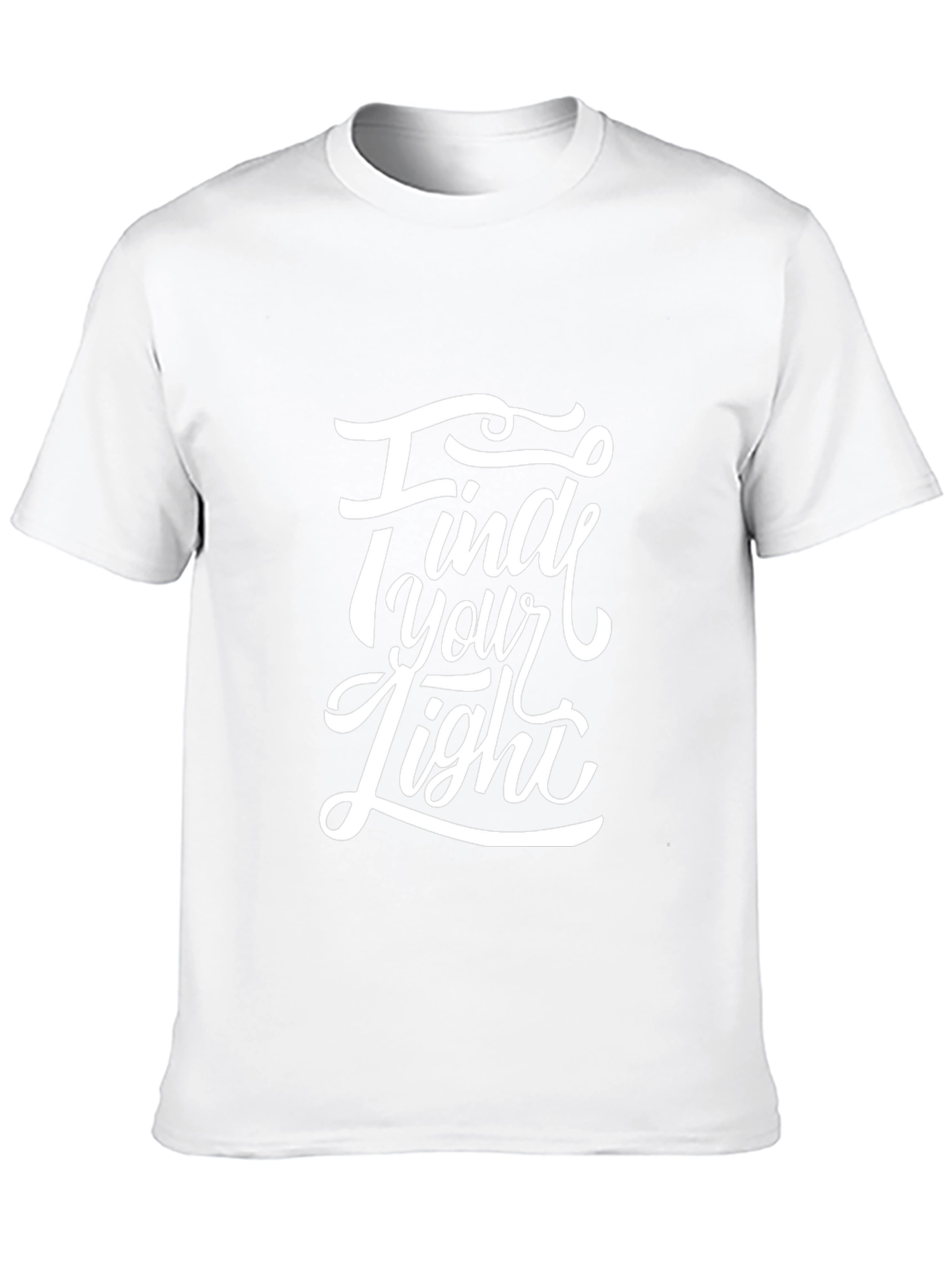 Find Your Light Graphic Tee - Stylish Black T-Shirt
