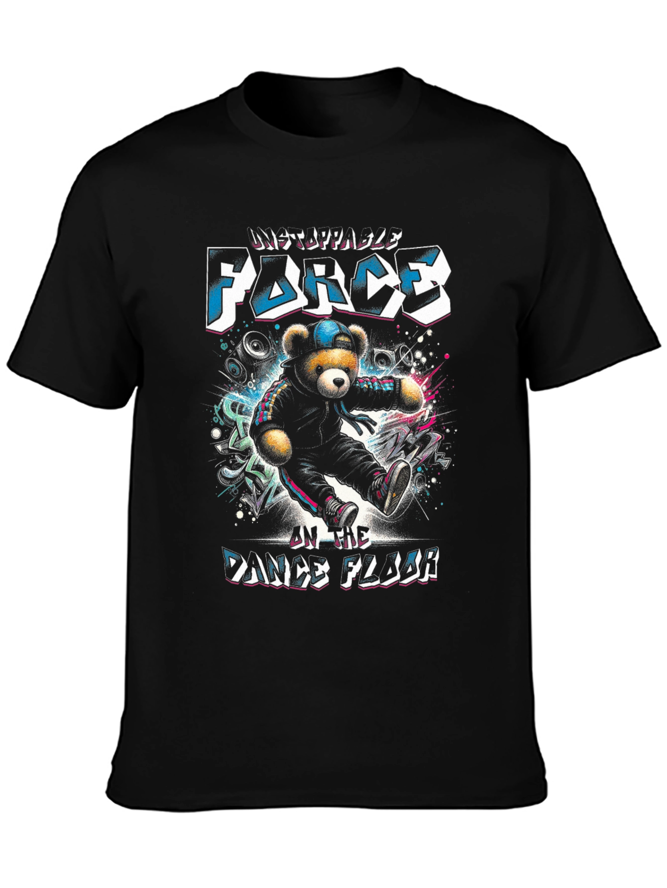 Unstoppable Force Dance Floor Graphic Tee