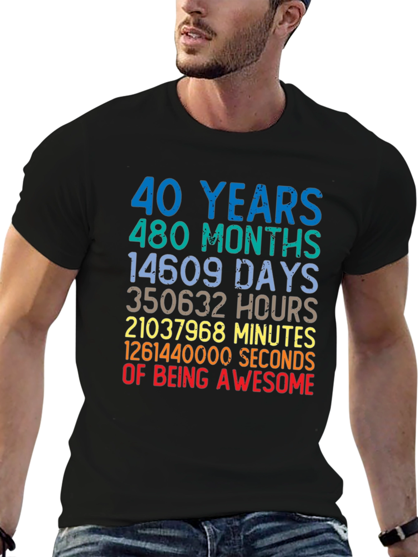 40 Years Awesome T-Shirt