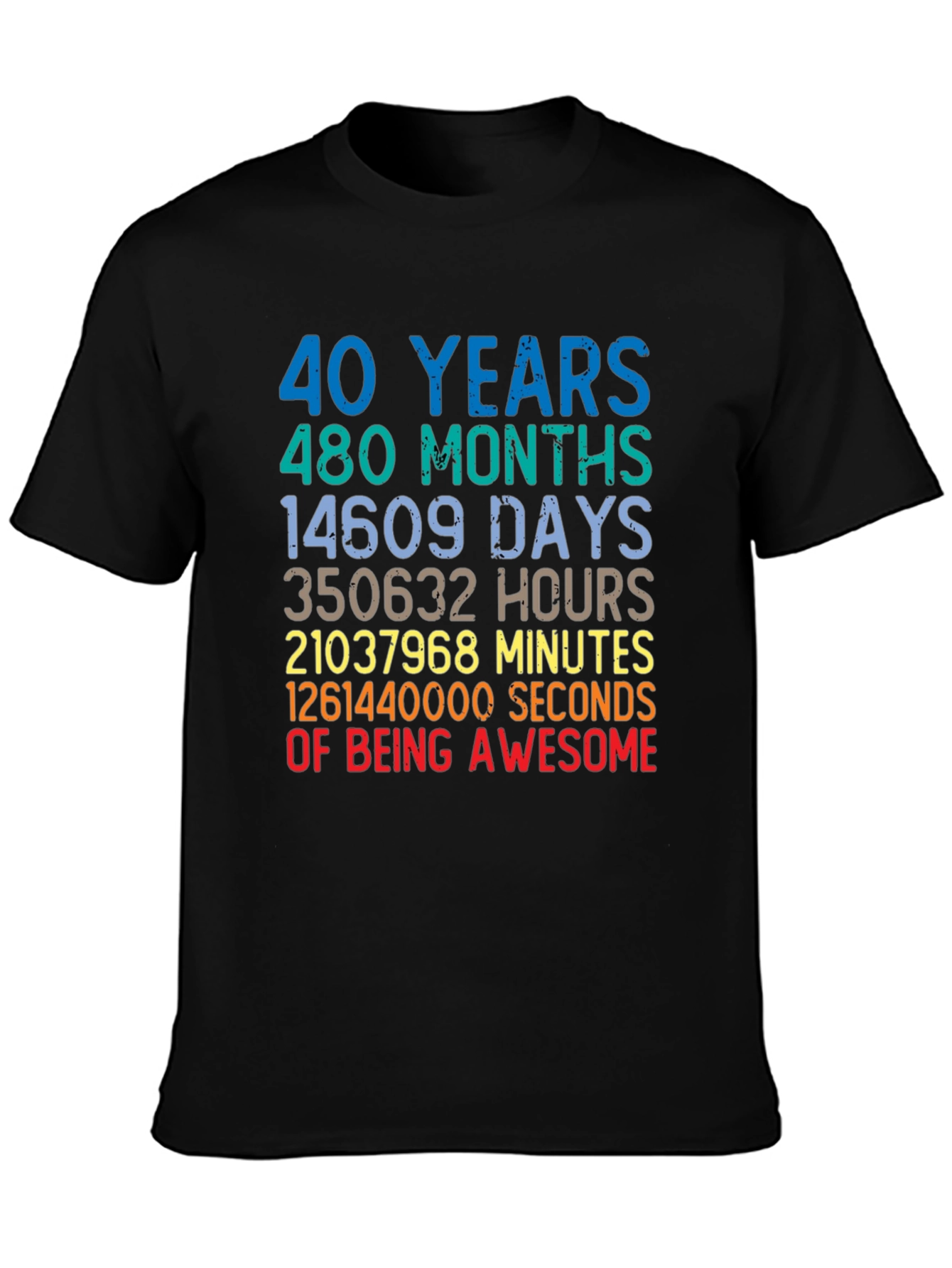 40 Years Awesome T-Shirt