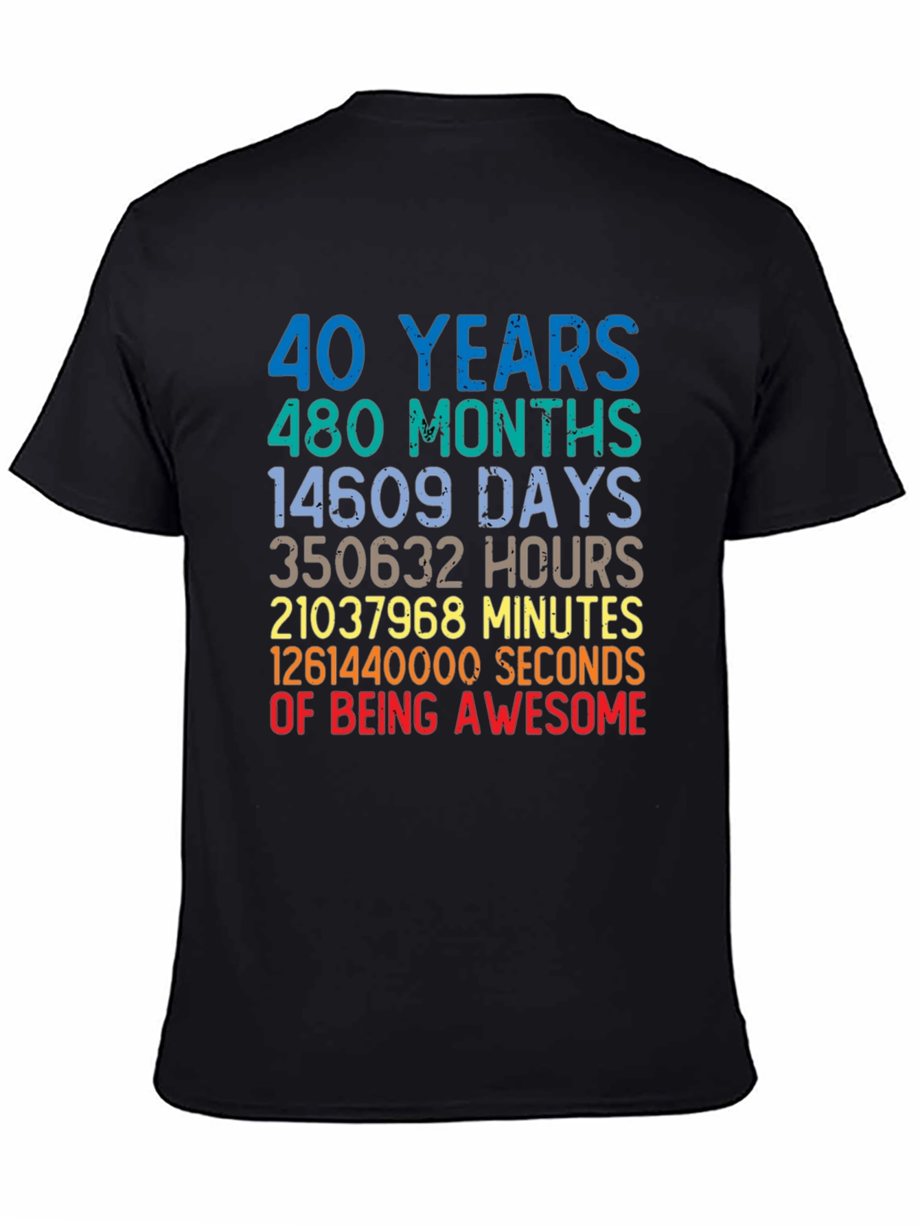40 Years Awesome T-Shirt