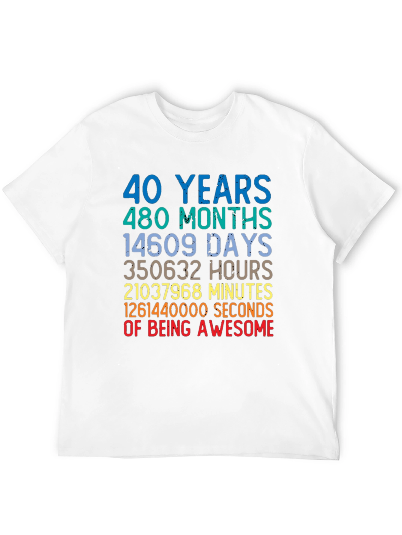 40 Years Awesome T-Shirt