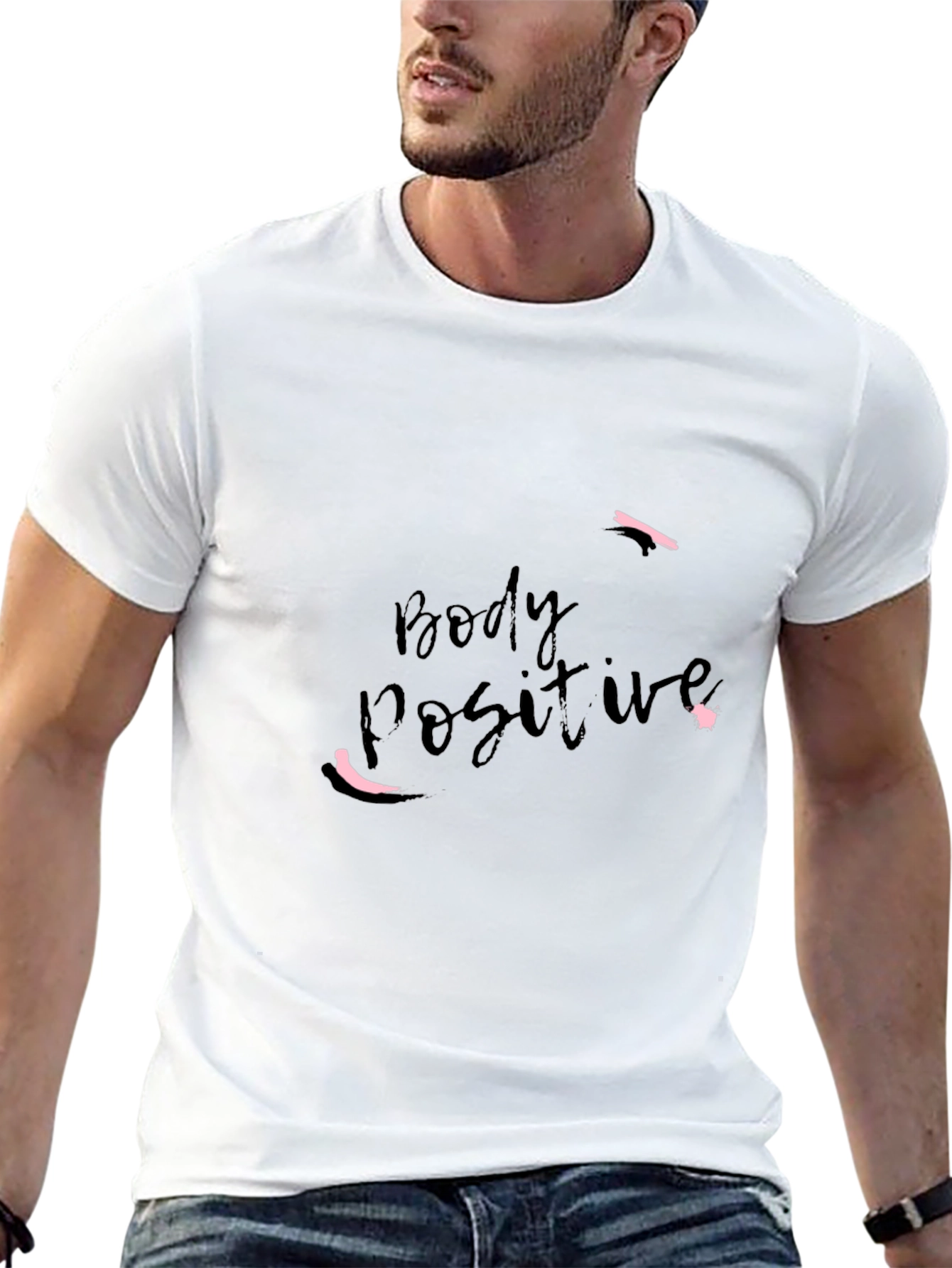 Body Positive Graphic Tee - Stylish Comfort Fit