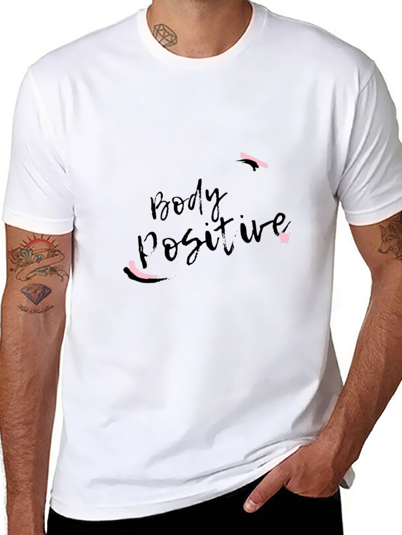 Body Positive Graphic Tee - Stylish Comfort Fit