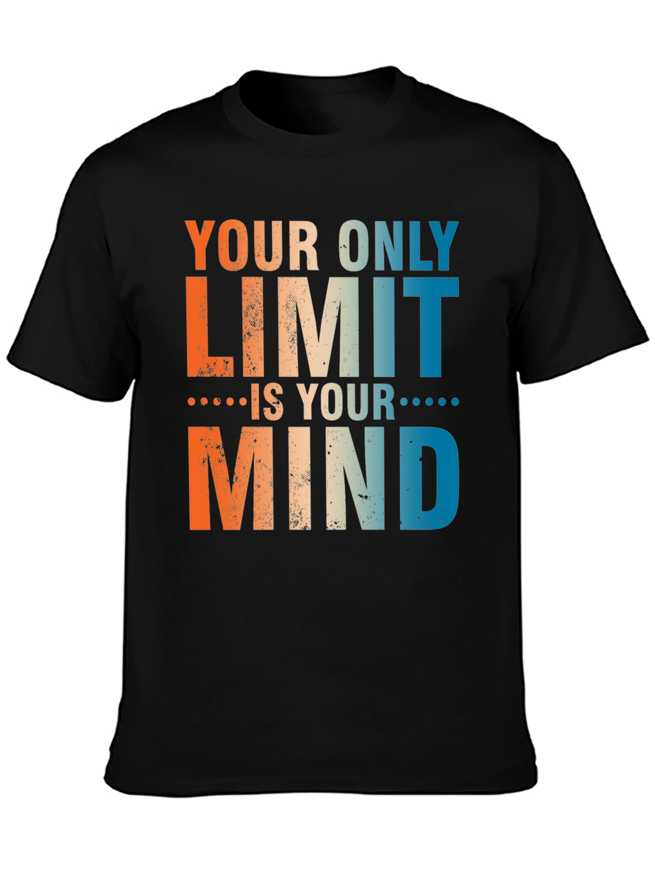 Motivational Mind T-Shirt - Your Only Limit
