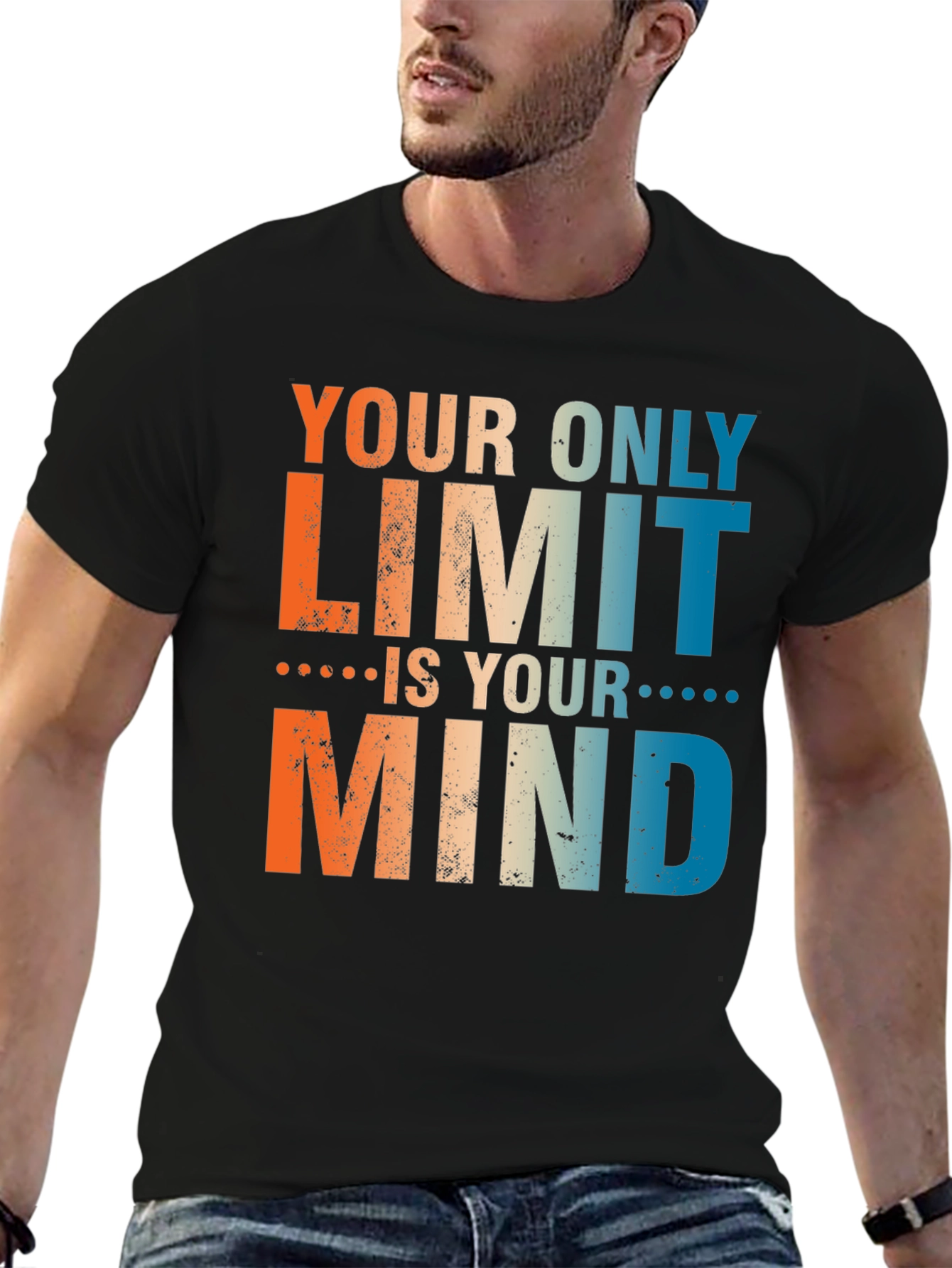 Motivational Mind T-Shirt - Your Only Limit