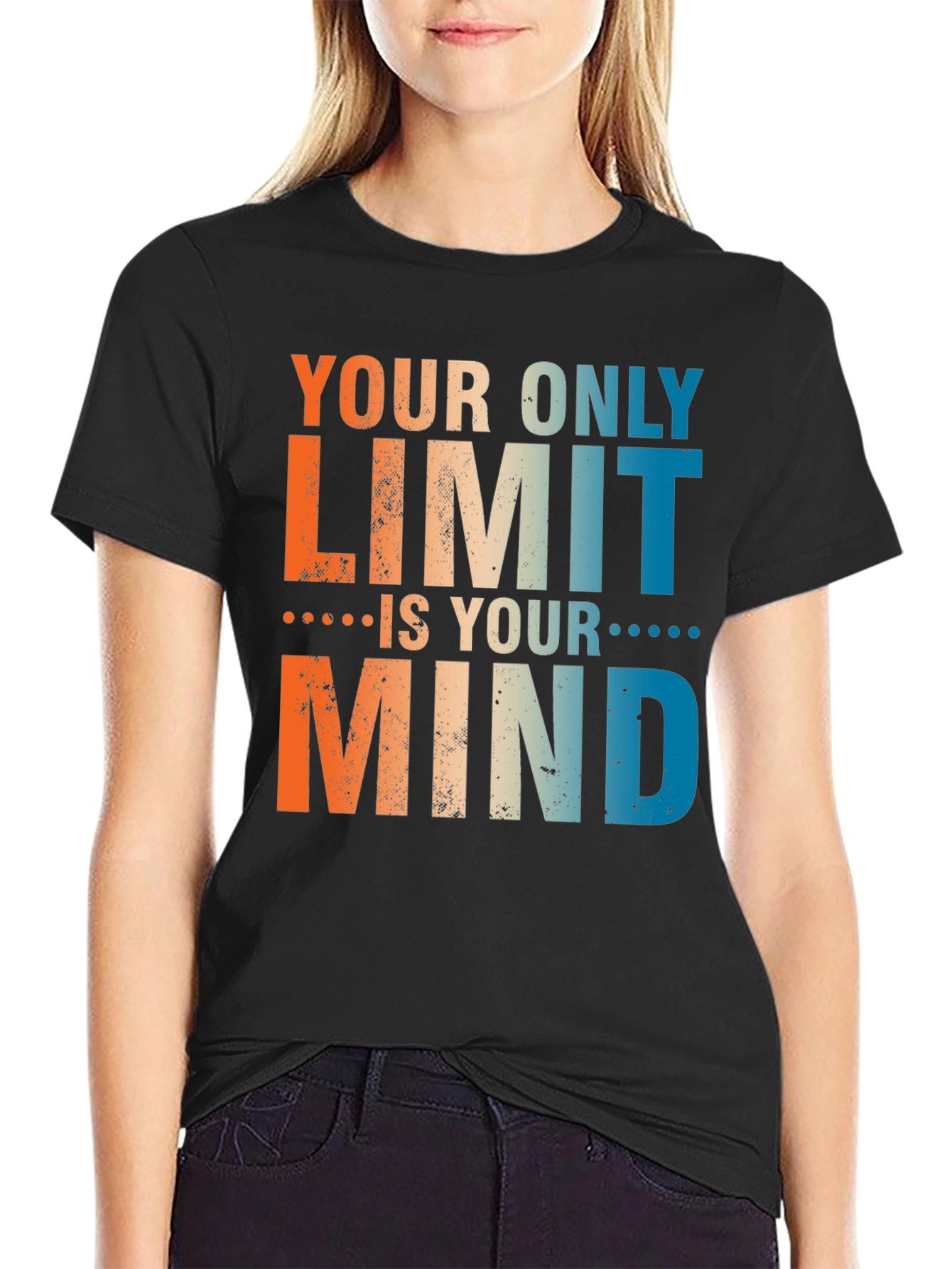 Motivational Mind T-Shirt - Your Only Limit
