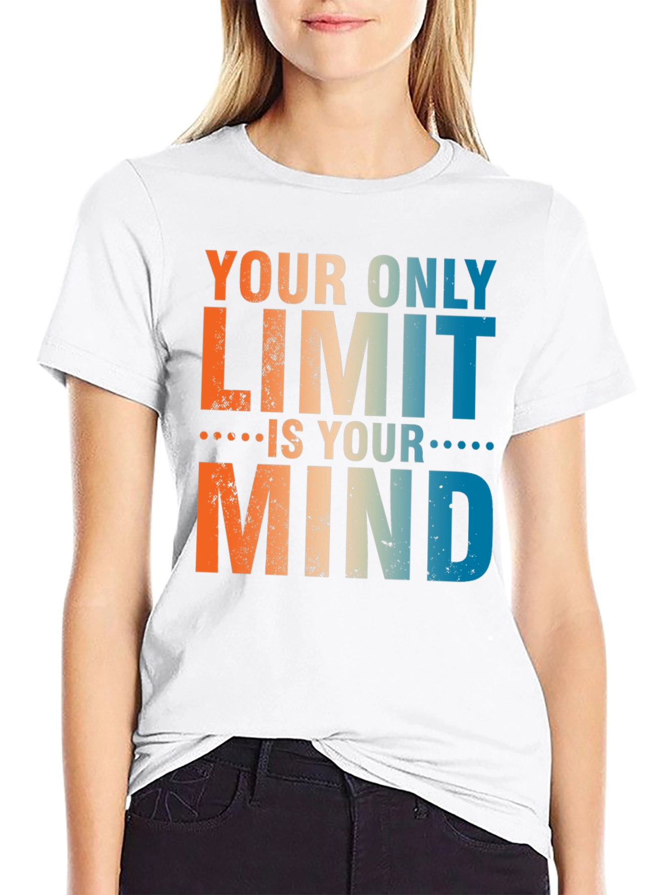 Motivational Mind T-Shirt - Your Only Limit