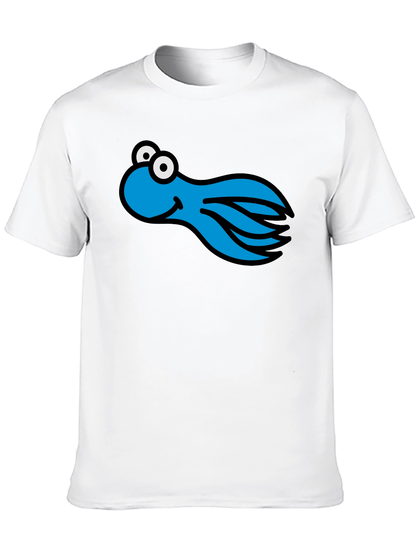 Blue Octopus Graphic Tee