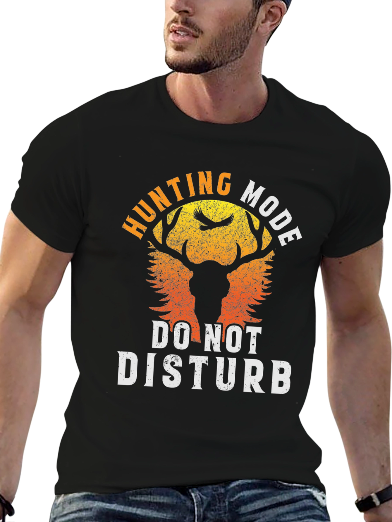 Hunting Mode Deer Graphic Tee