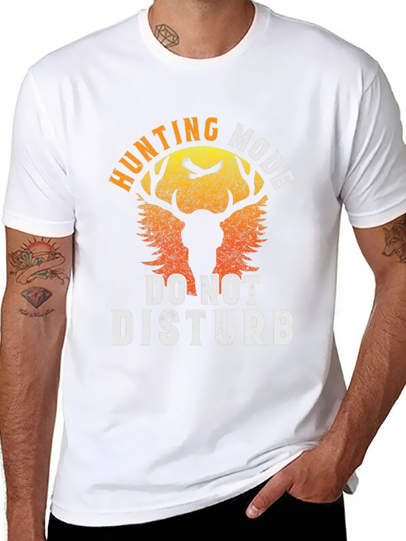 Hunting Mode Deer Graphic Tee