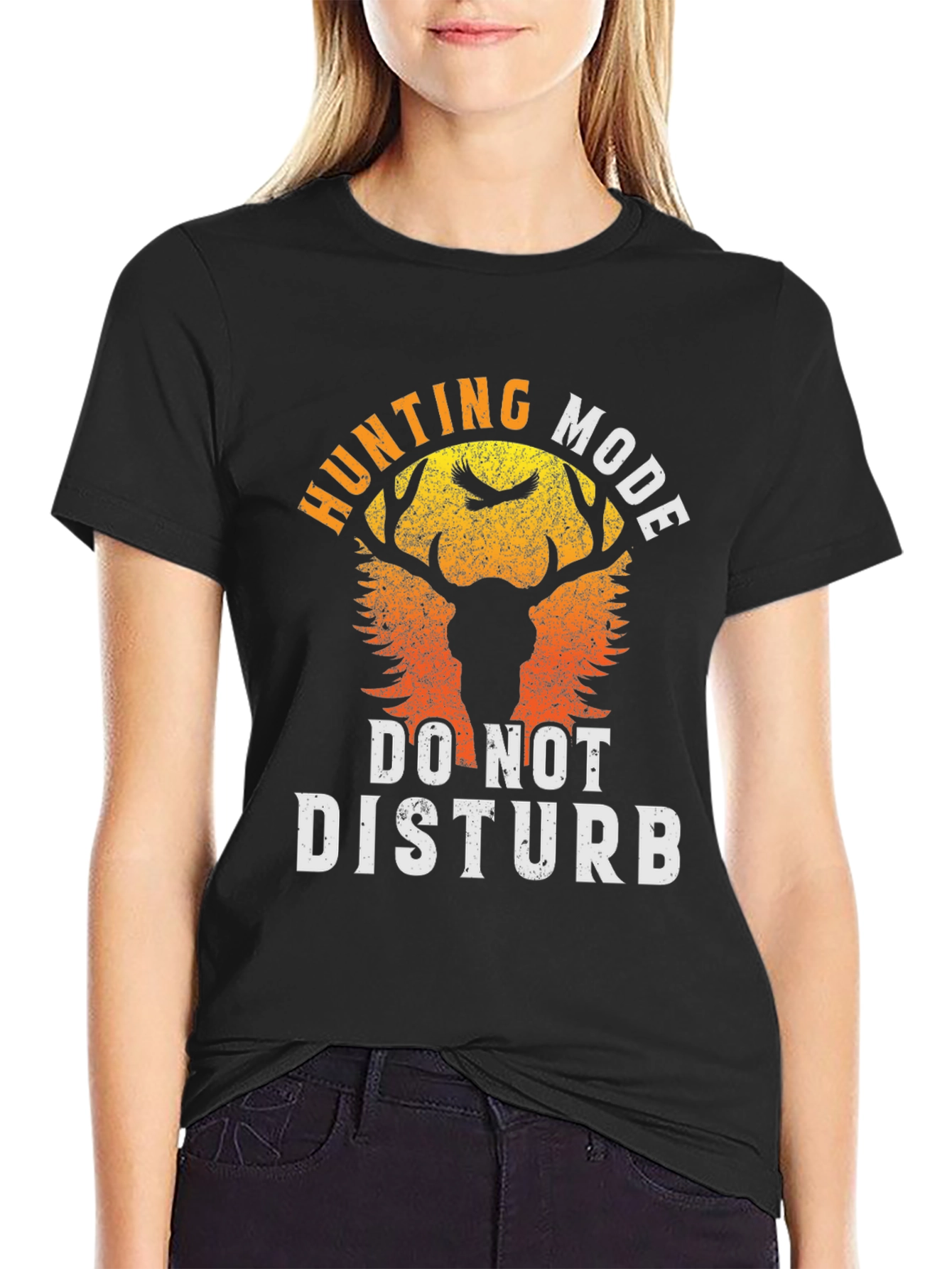 Hunting Mode Deer Graphic Tee