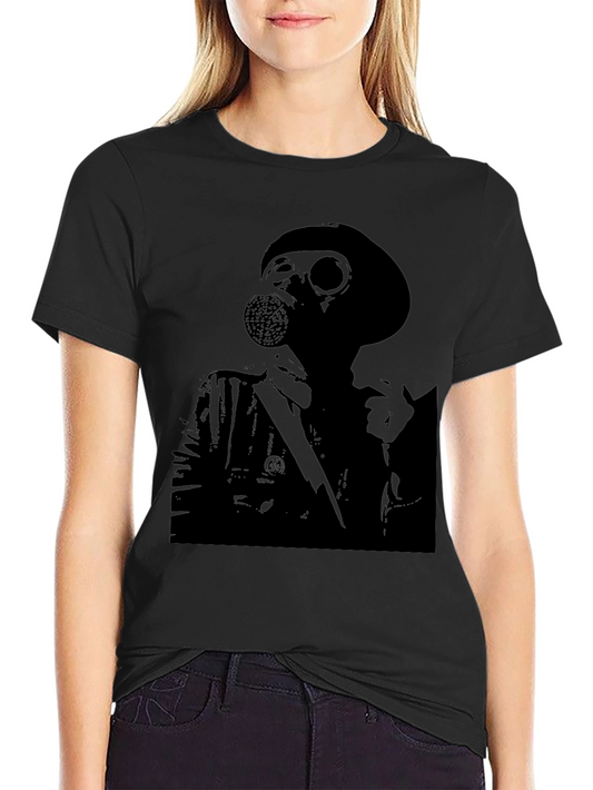 Dark Gas Mask Graphic Tee - Mens Black T-Shirt
