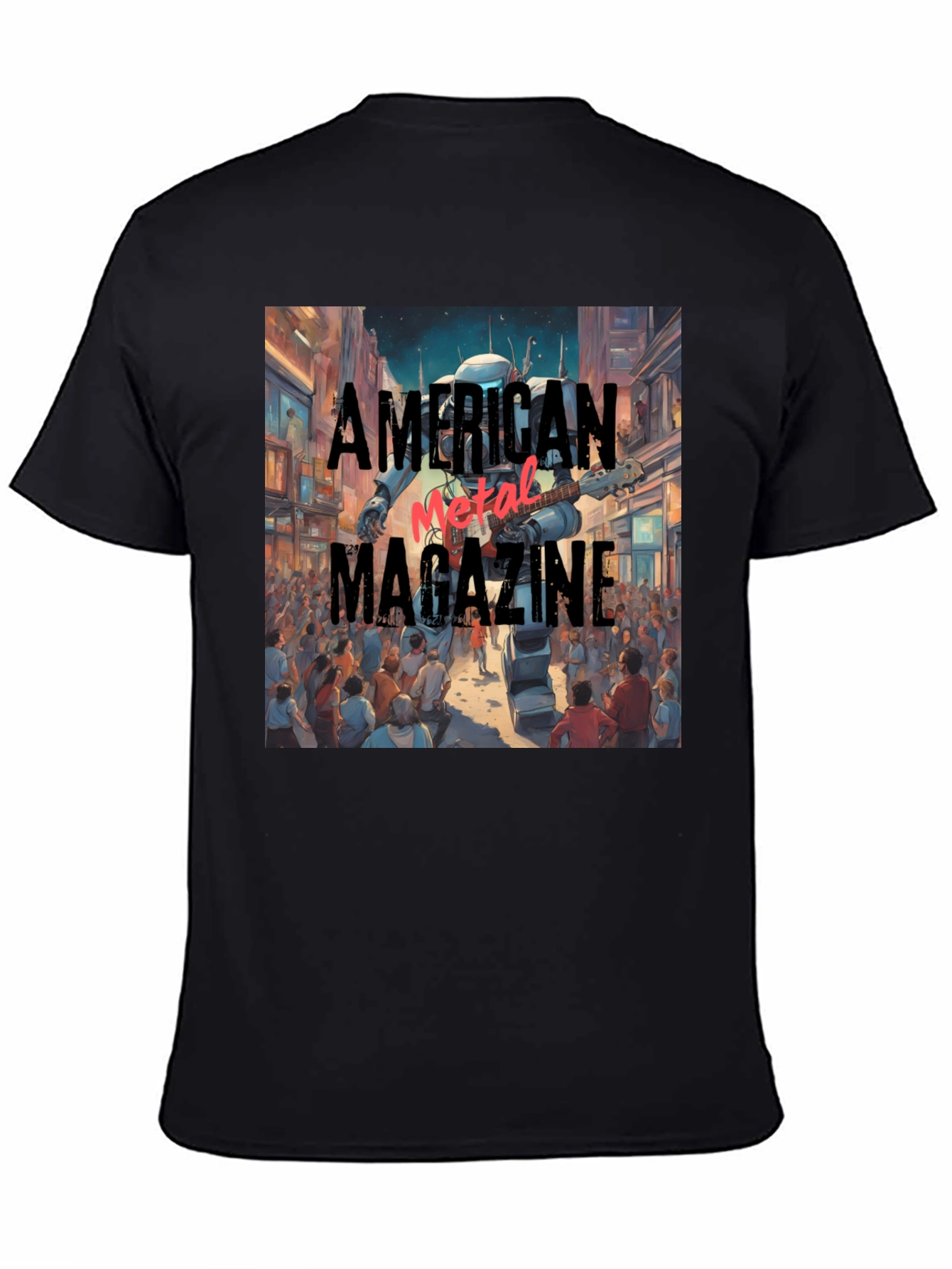 American Metal Magazine Graphic Tee