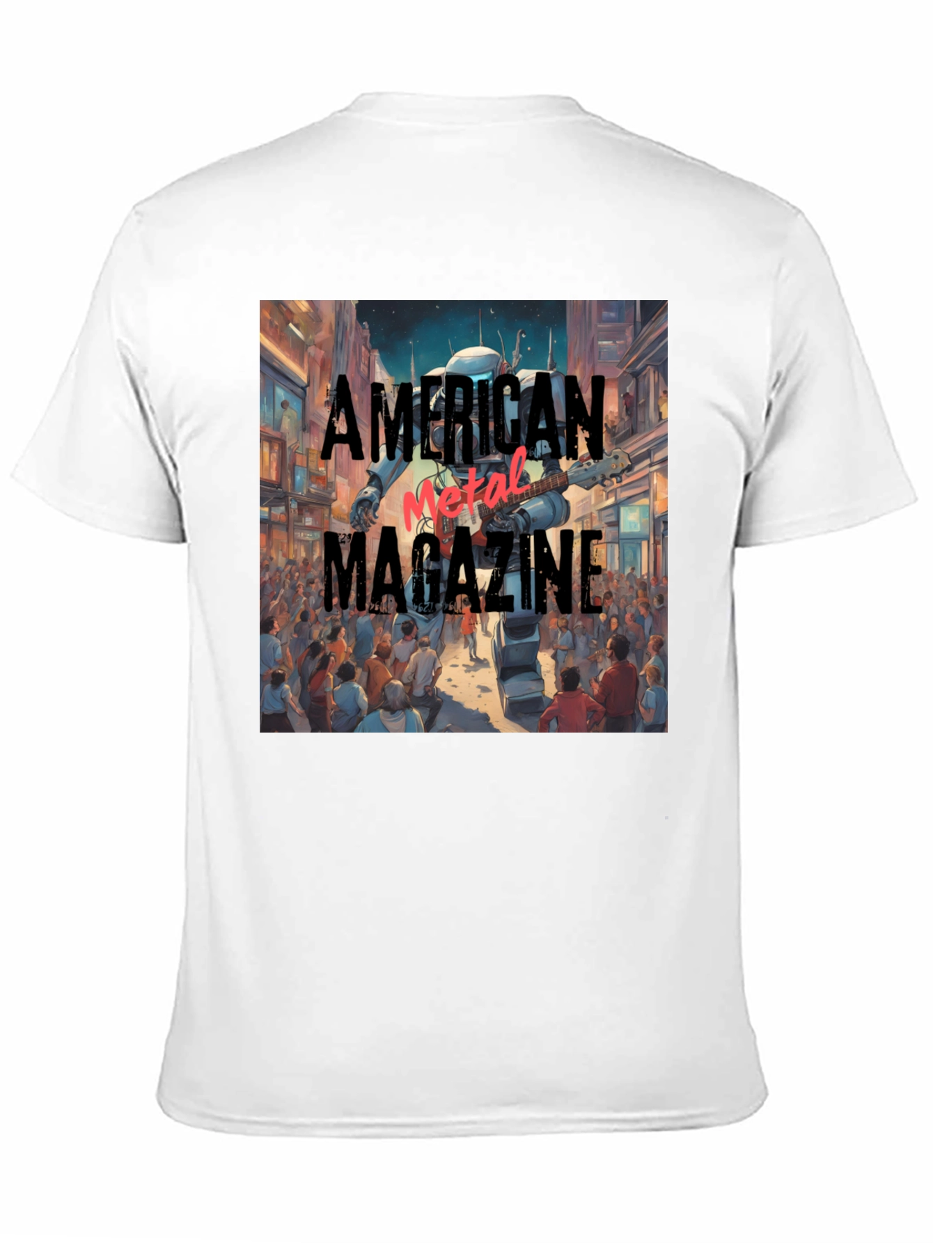 American Metal Magazine Graphic Tee