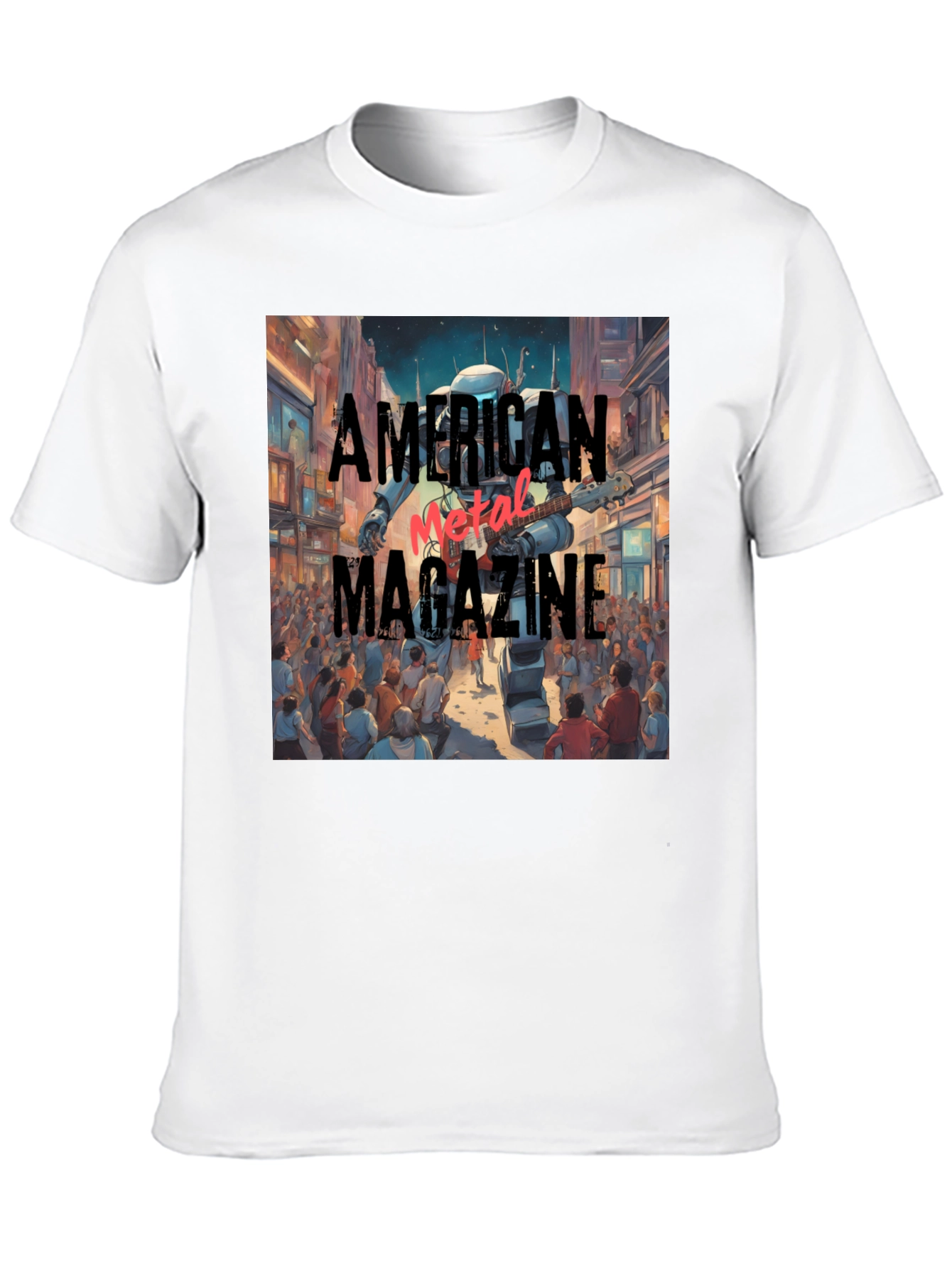 American Metal Magazine Graphic Tee