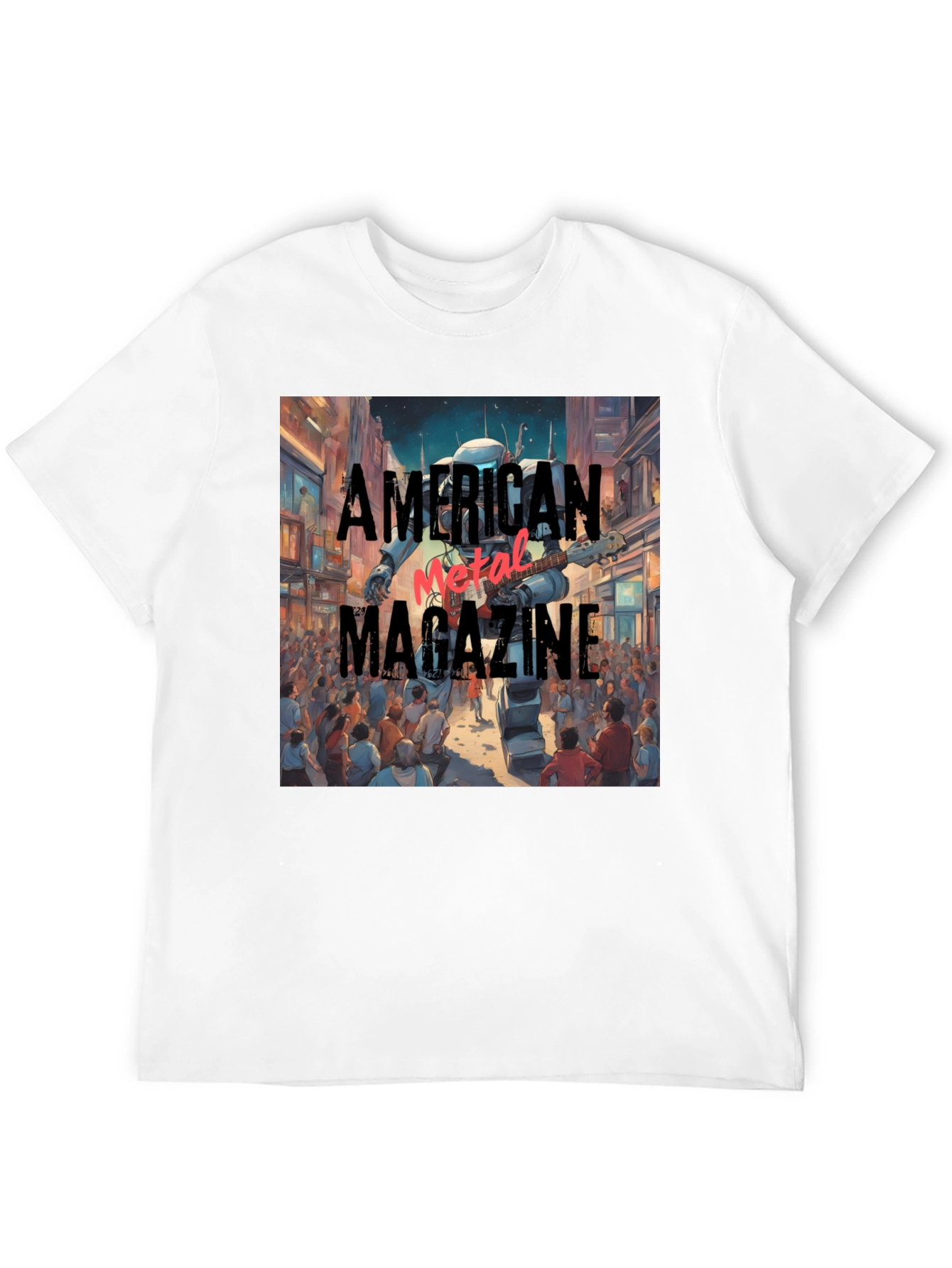 American Metal Magazine Graphic Tee