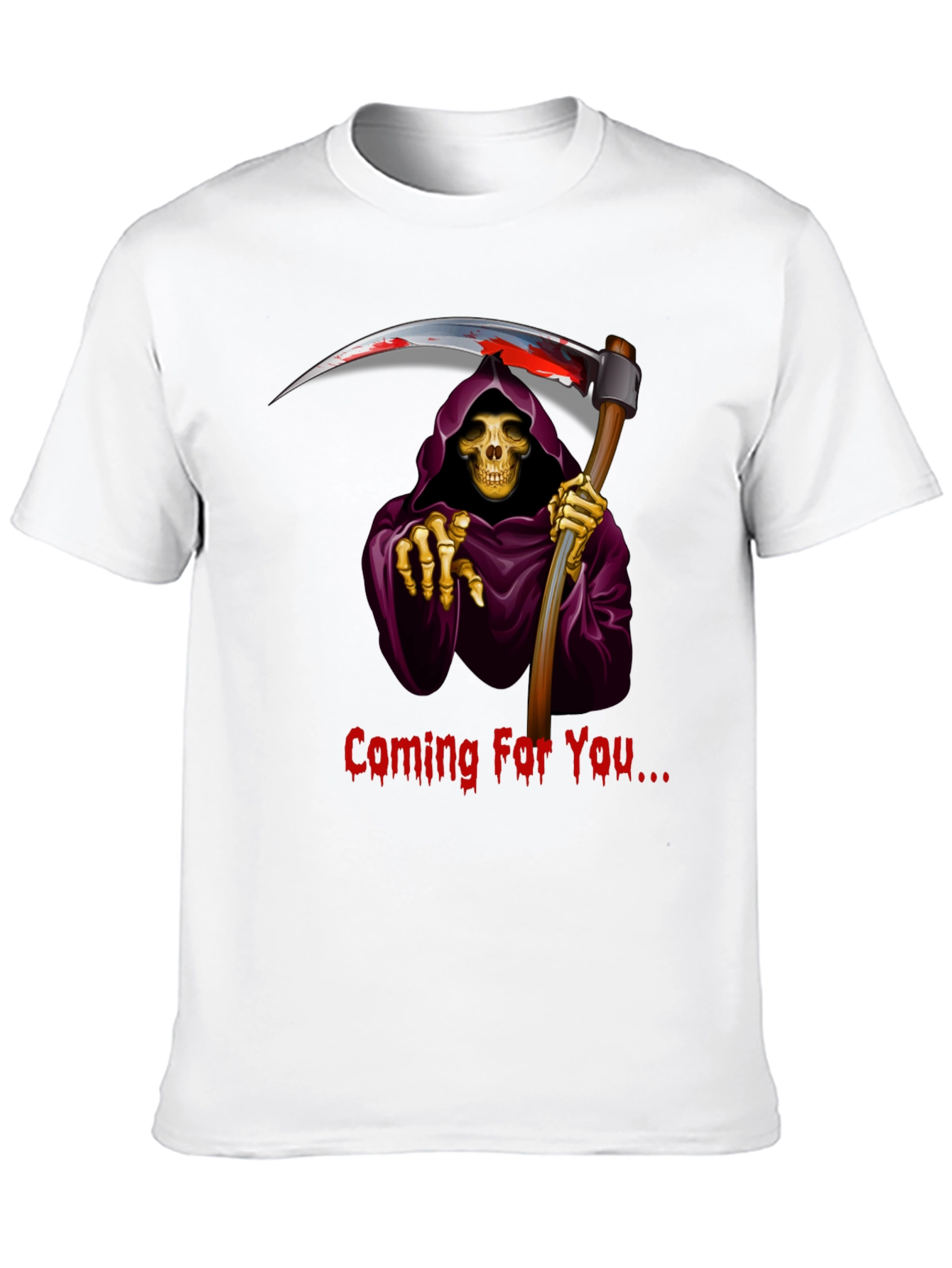 Grim Reaper Graphic T-Shirt - Coming For You