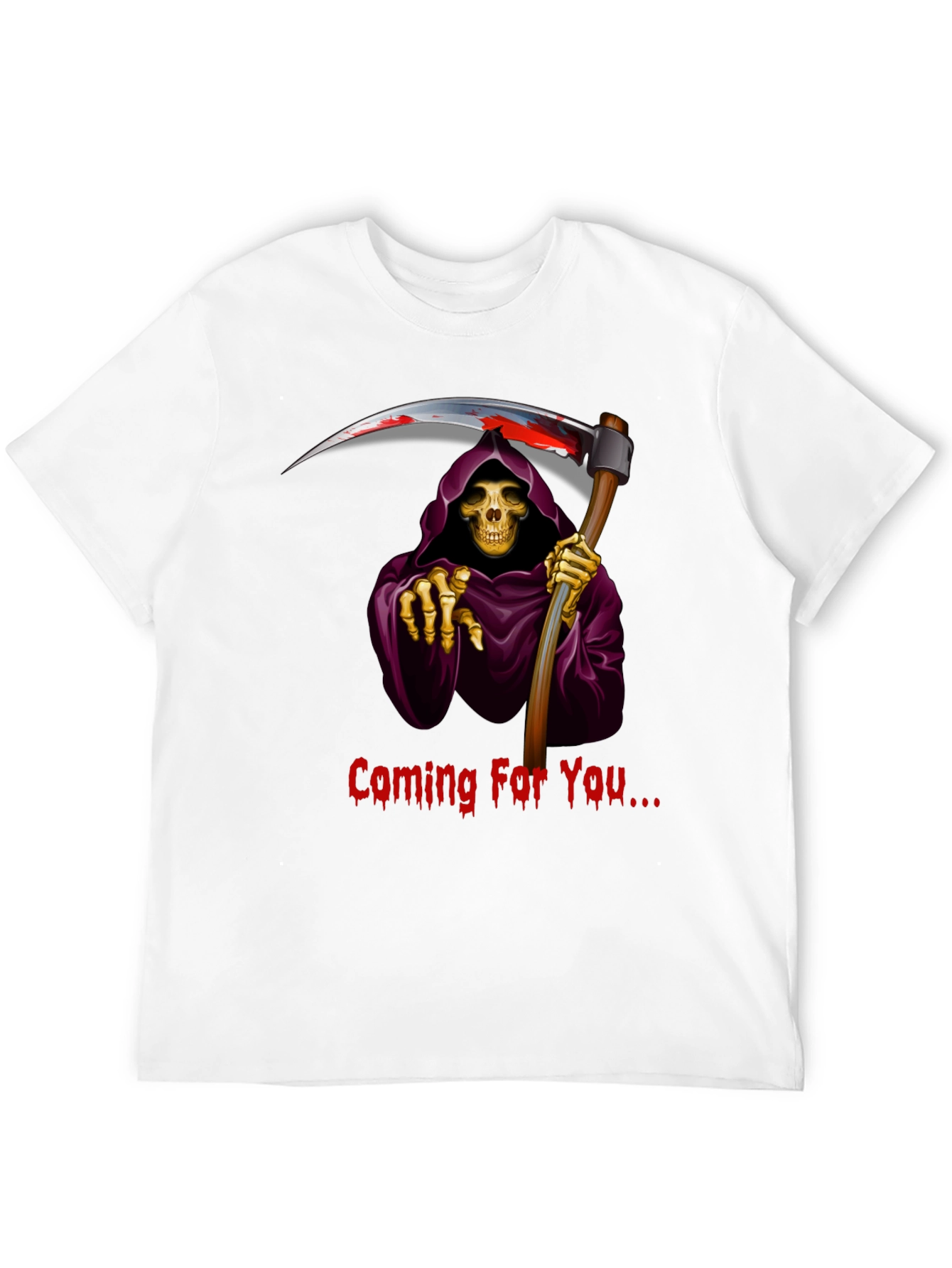 Grim Reaper Graphic T-Shirt - Coming For You