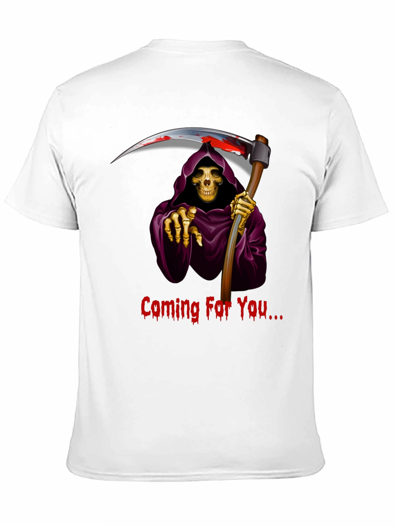 Grim Reaper Graphic T-Shirt - Coming For You