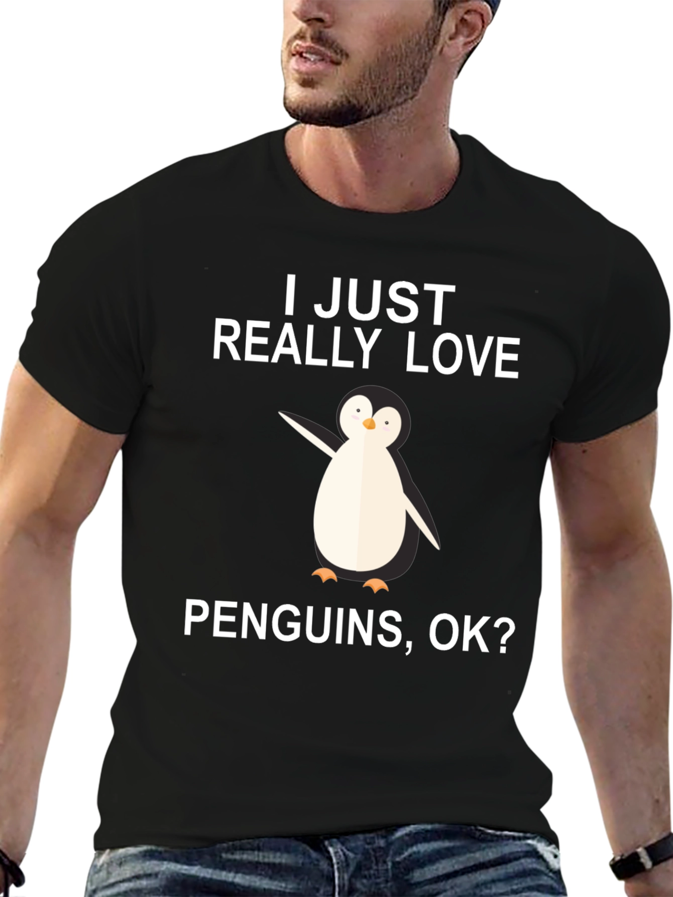 Penguin Lover T-Shirt - I Just Really Love Penguins