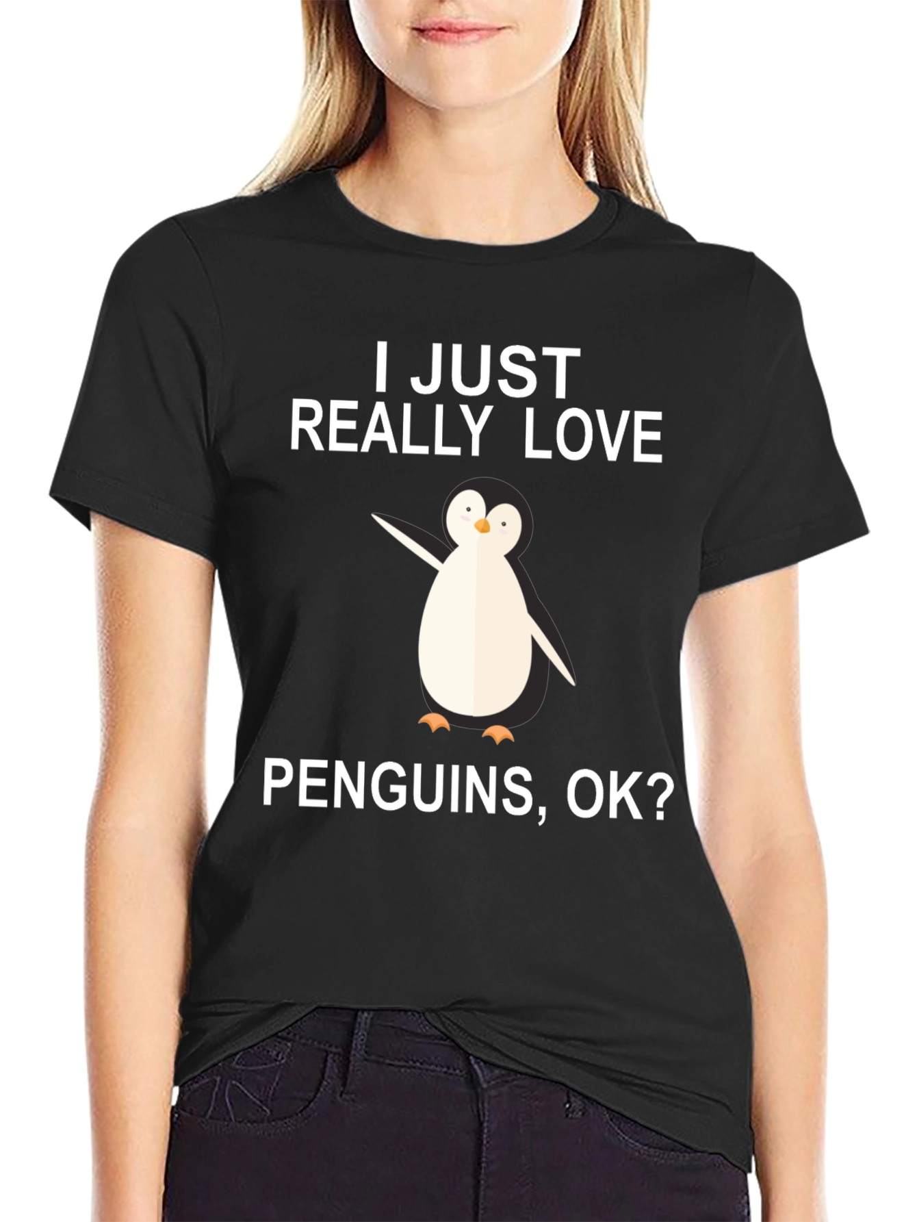 Penguin Lover T-Shirt - I Just Really Love Penguins
