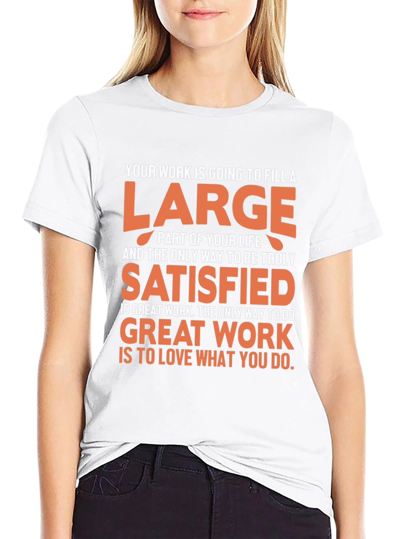 Motivational Quote T-Shirt - Work and Life