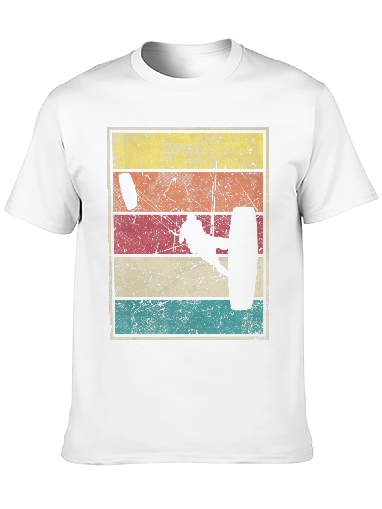 Retro Kitesurfing Graphic Tee - Stylish Watersport Shirt