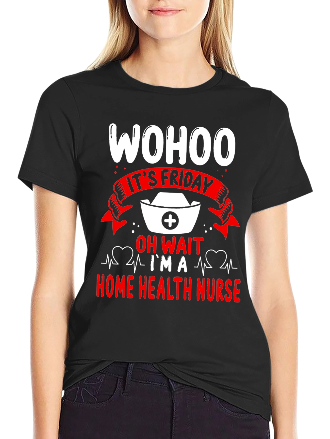 Home Health Nurse Friday T-Shirt