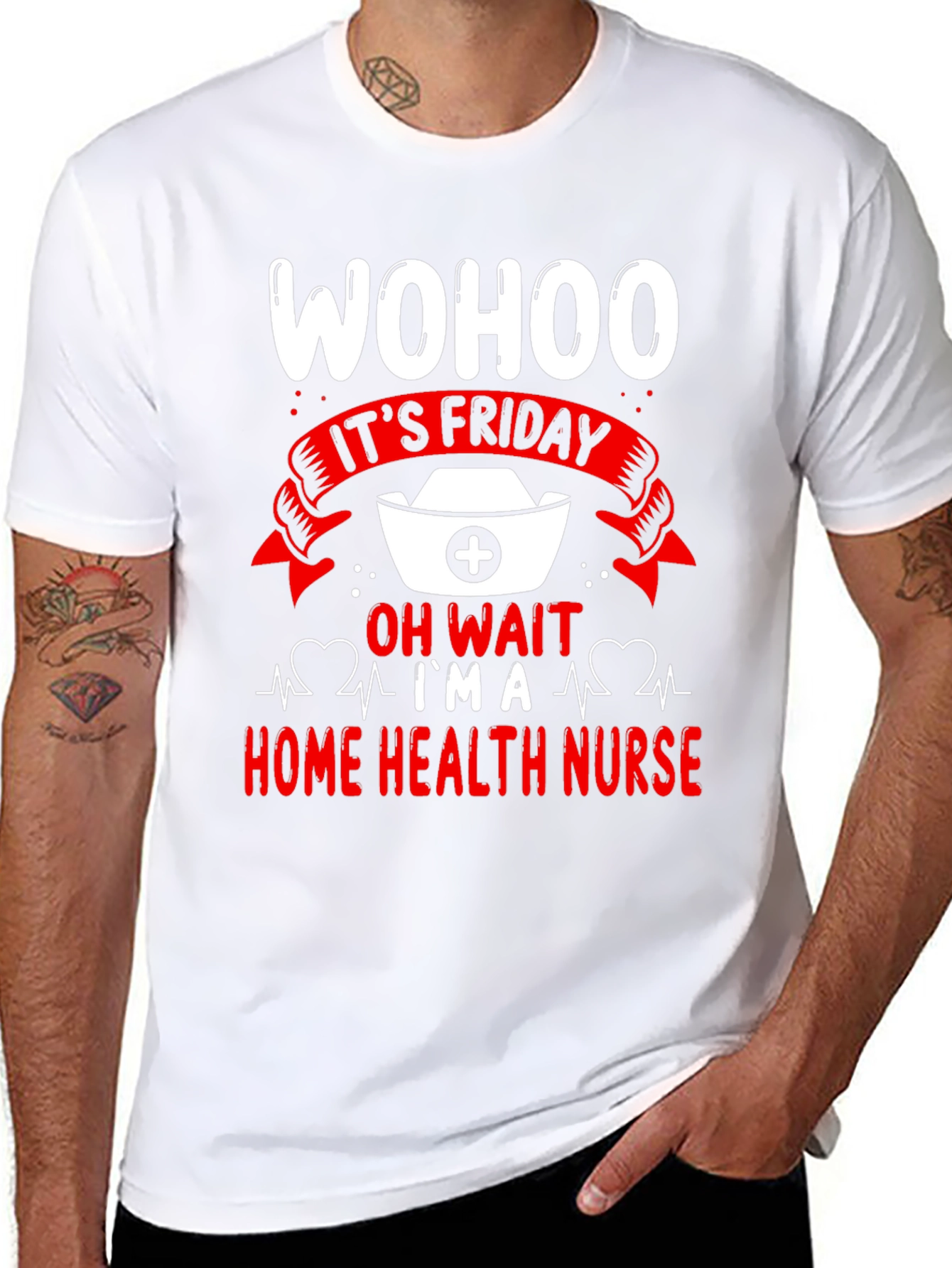 Home Health Nurse Friday T-Shirt