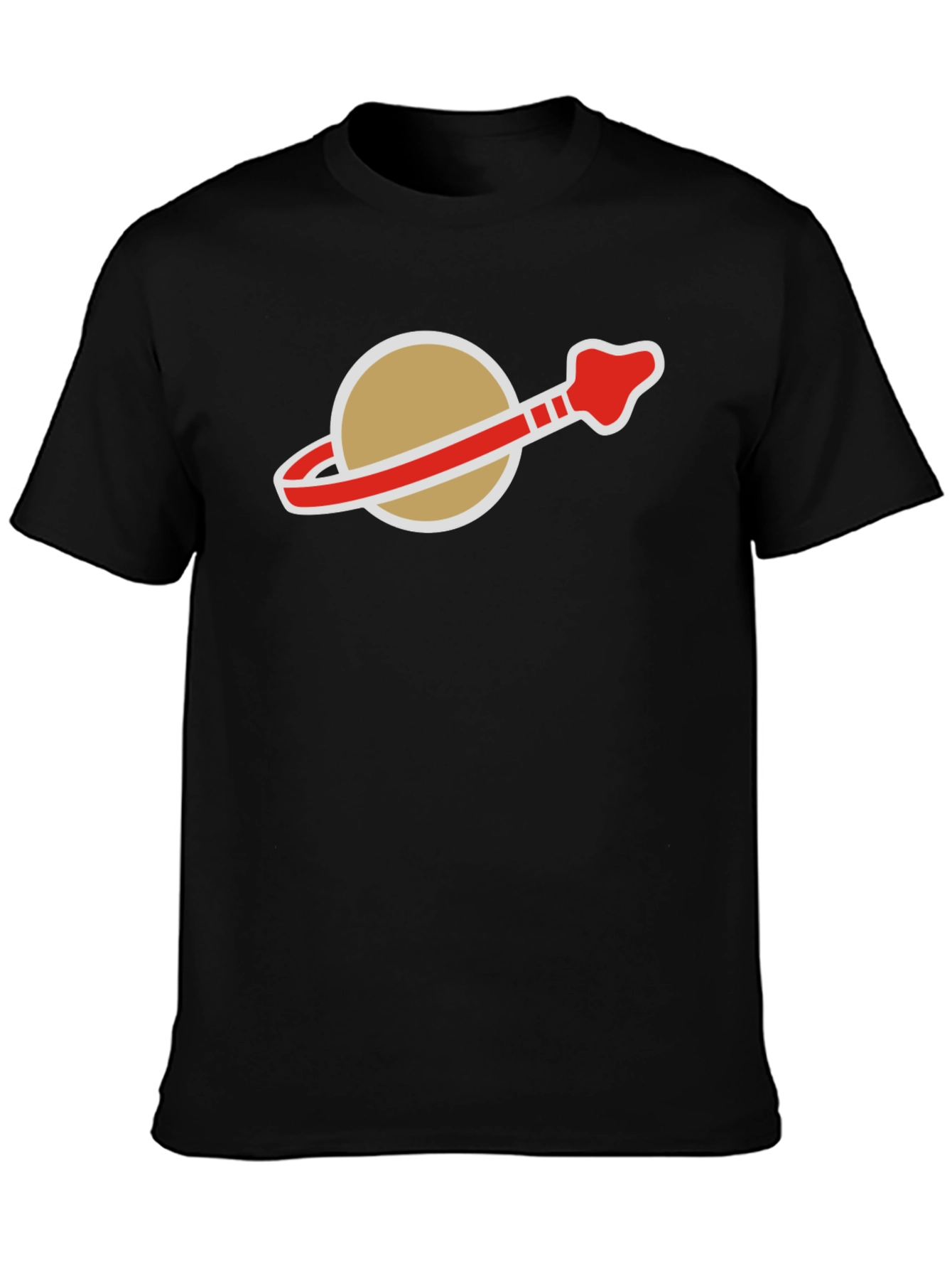 Retro Space Logo T-Shirt - Classic Style