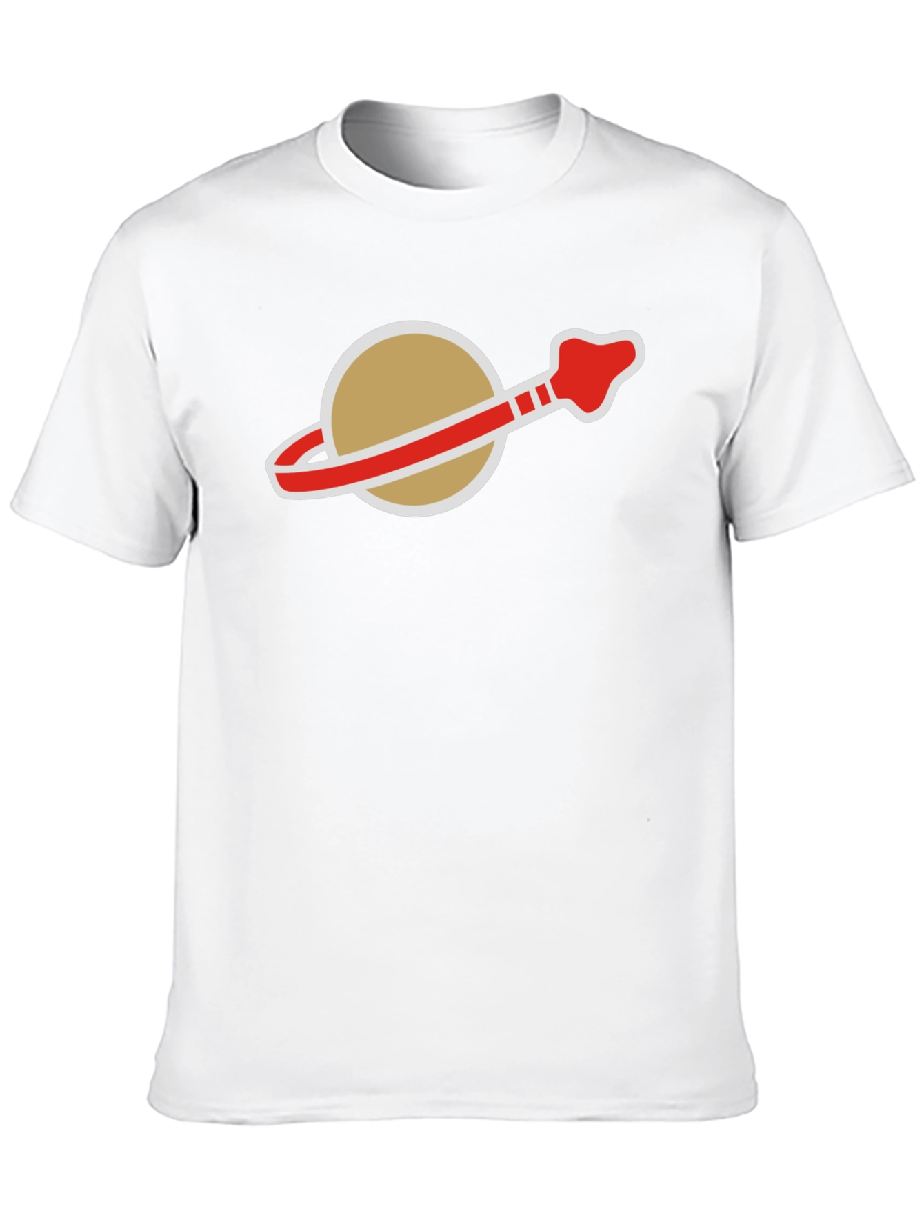 Retro Space Logo T-Shirt - Classic Style