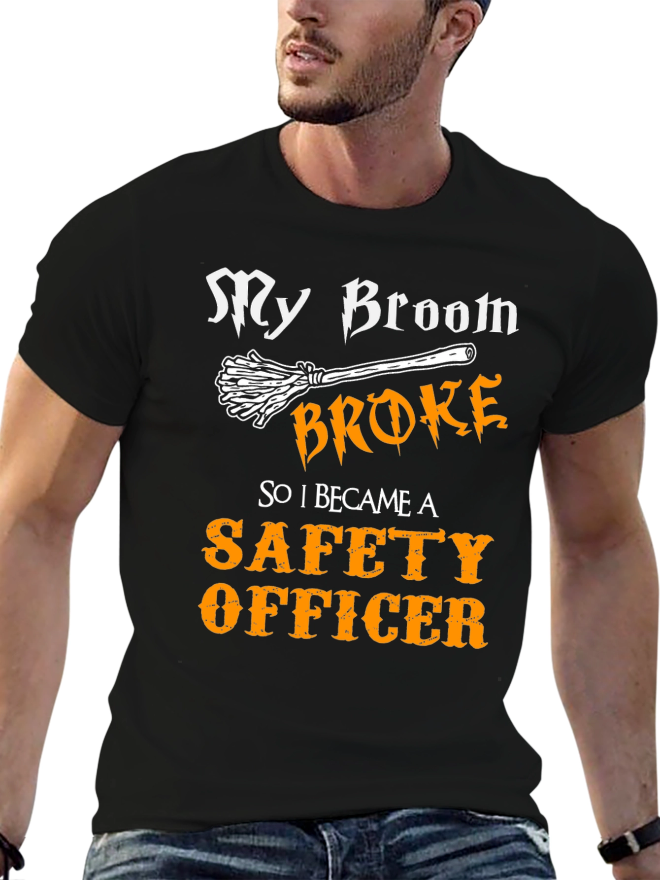 My Broom Broke Safety Officer T-Shirt