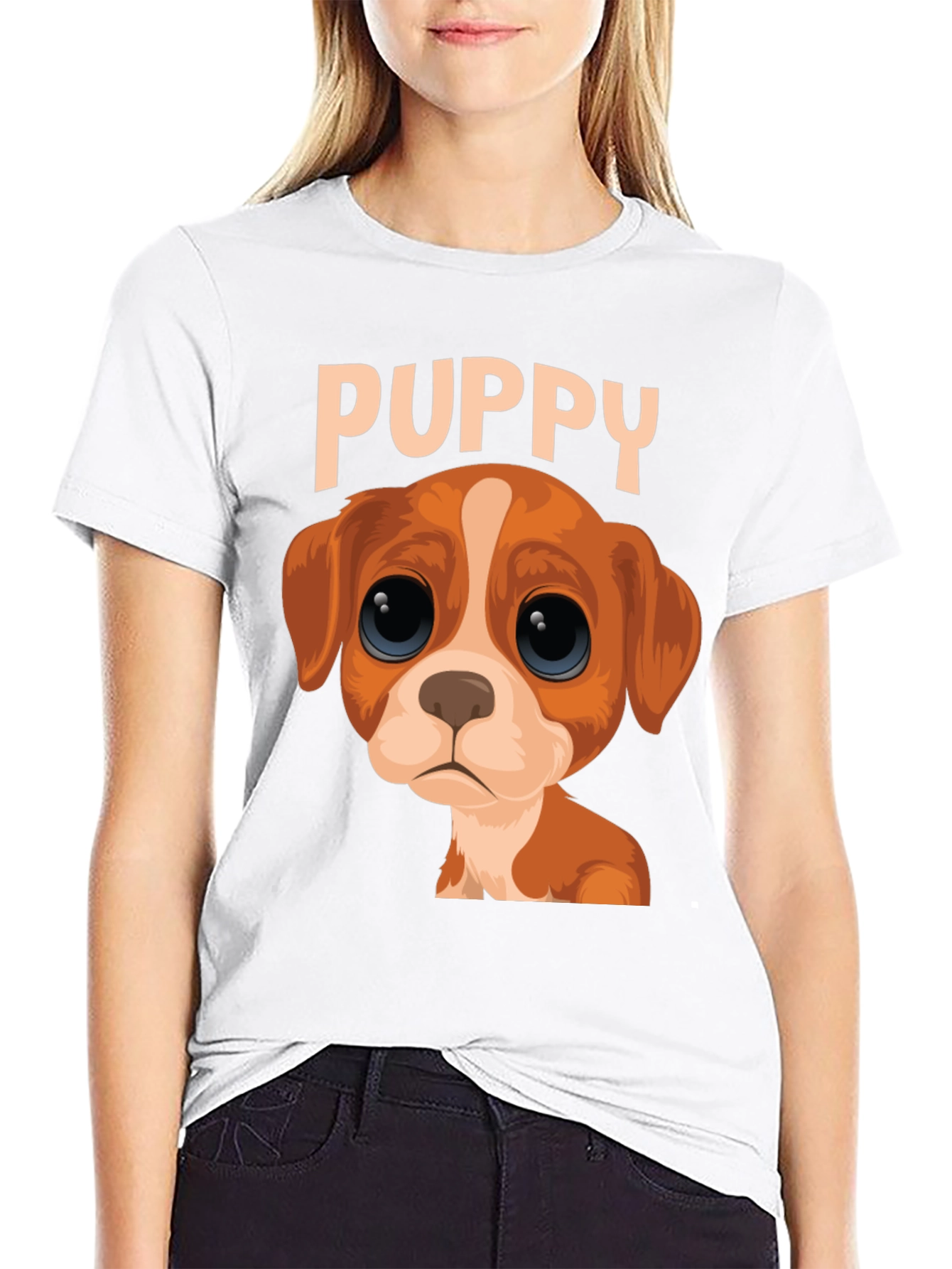 Puppy Eyes Graphic Tee