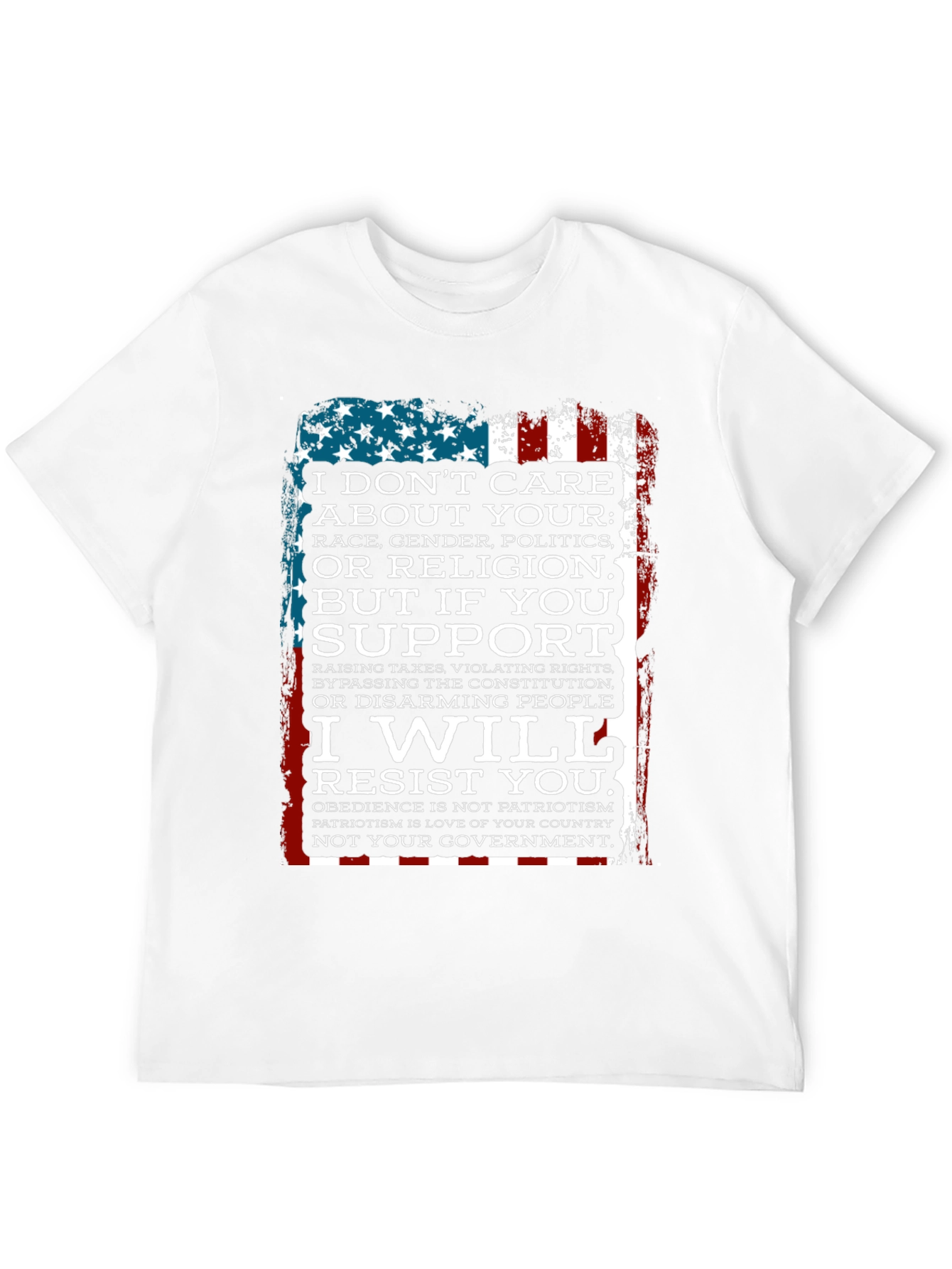 Patriotic I Will Resist You T-Shirt