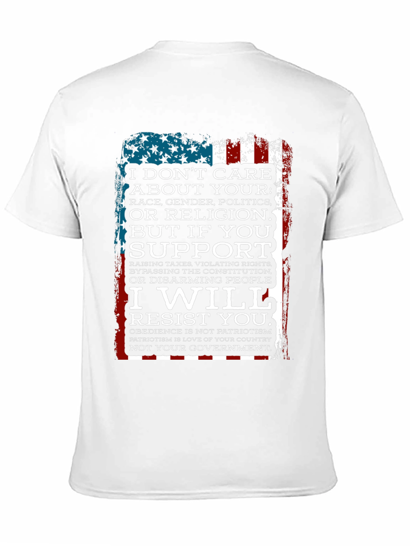 Patriotic I Will Resist You T-Shirt