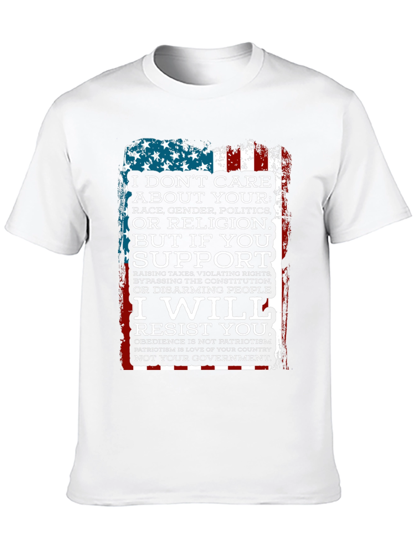 Patriotic I Will Resist You T-Shirt