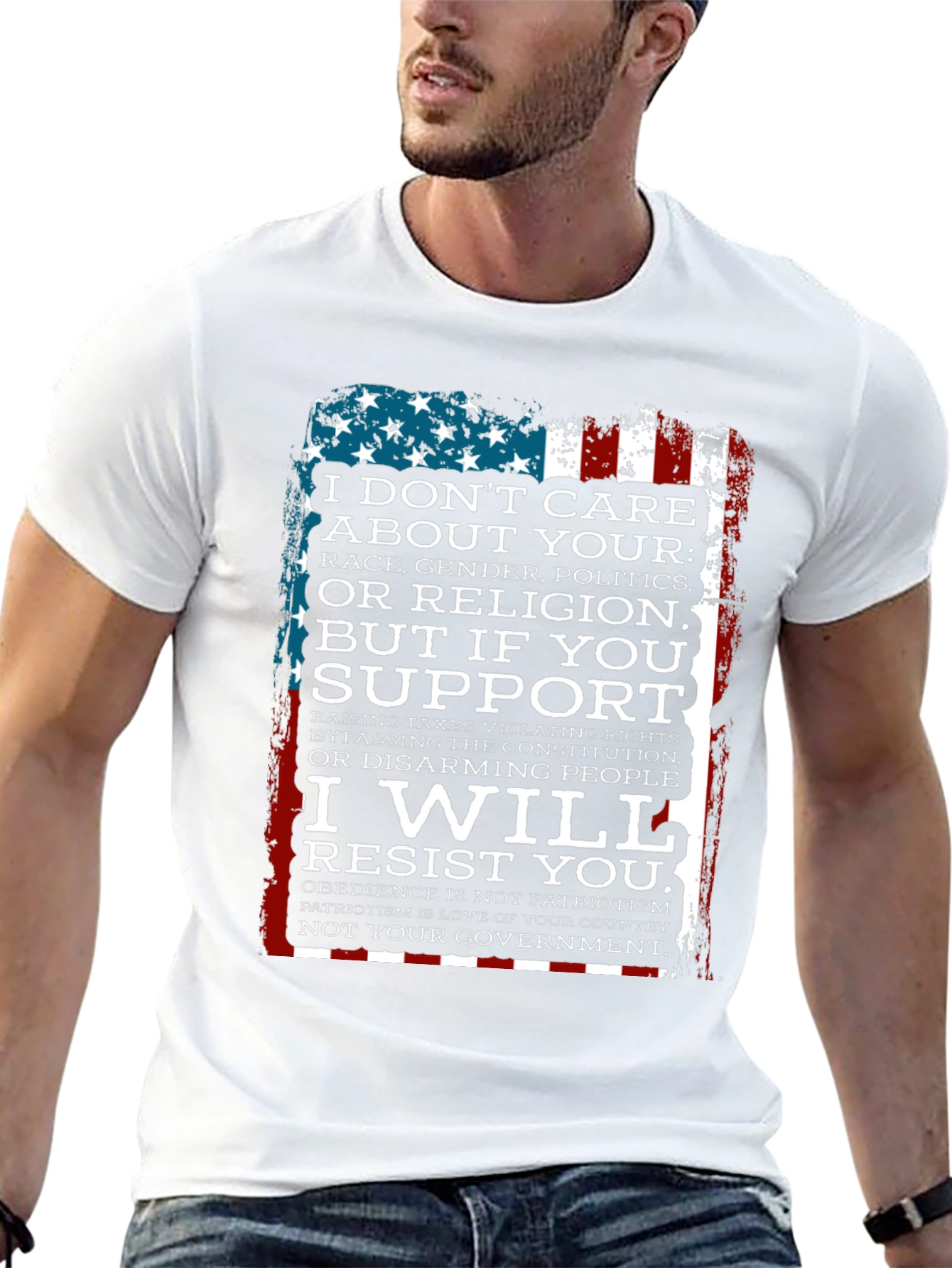 Patriotic I Will Resist You T-Shirt